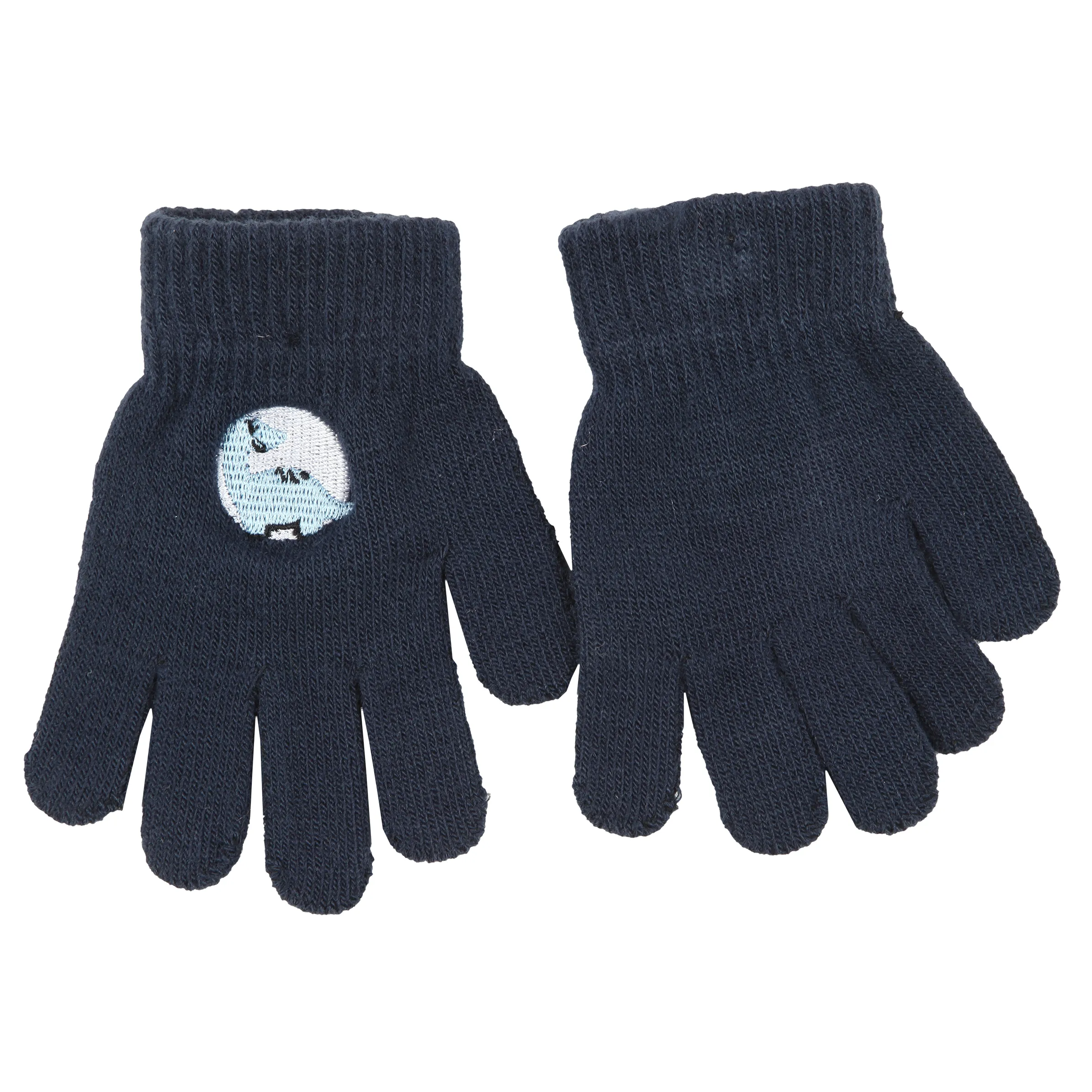 Stop + Go KJ Handschuhe in blau mit Dino Patch Blau 884870 BLAU 1