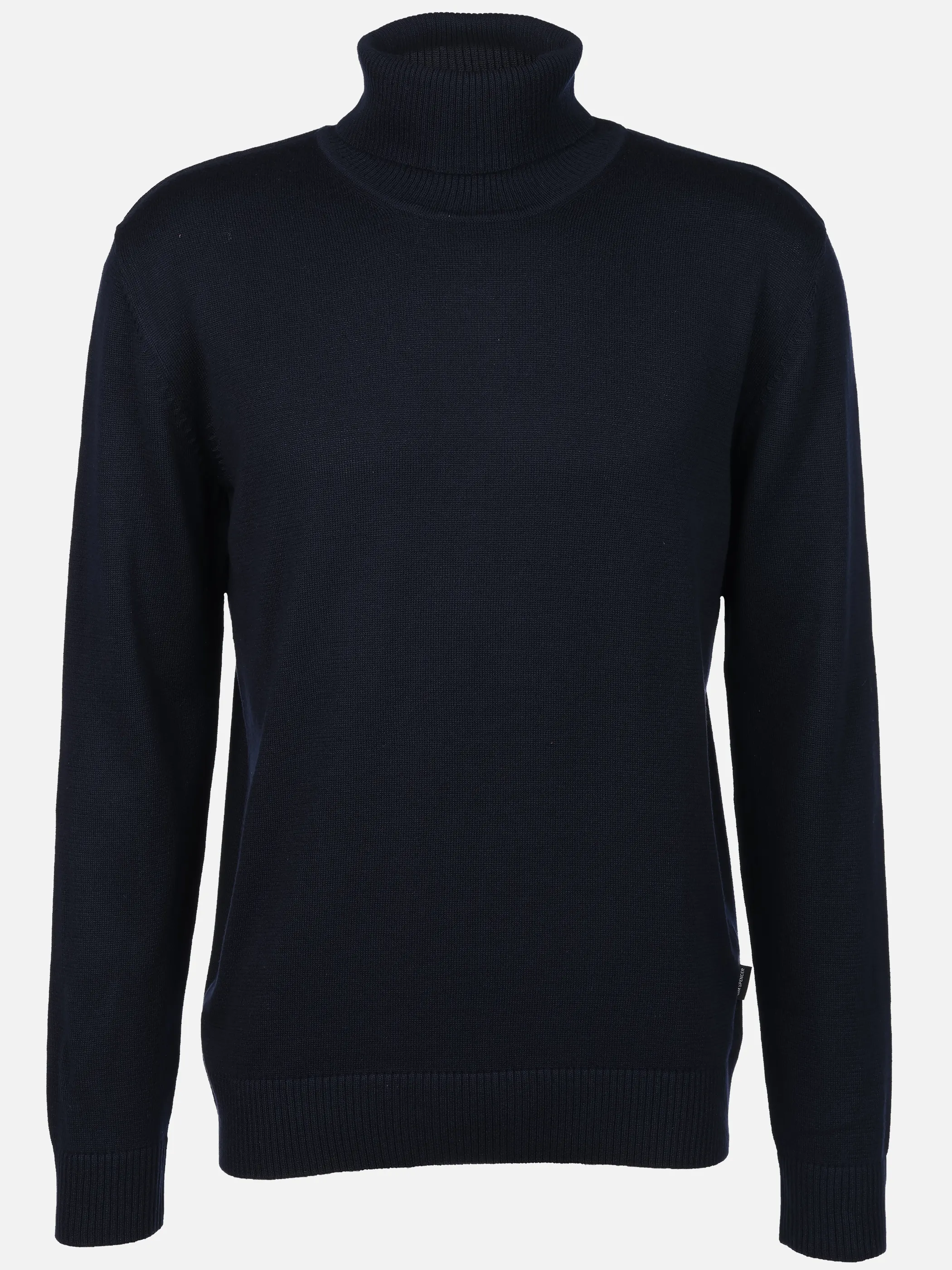 Jim Spencer He. Strickrolli melange Blau 919256 NAVY TWIST 1