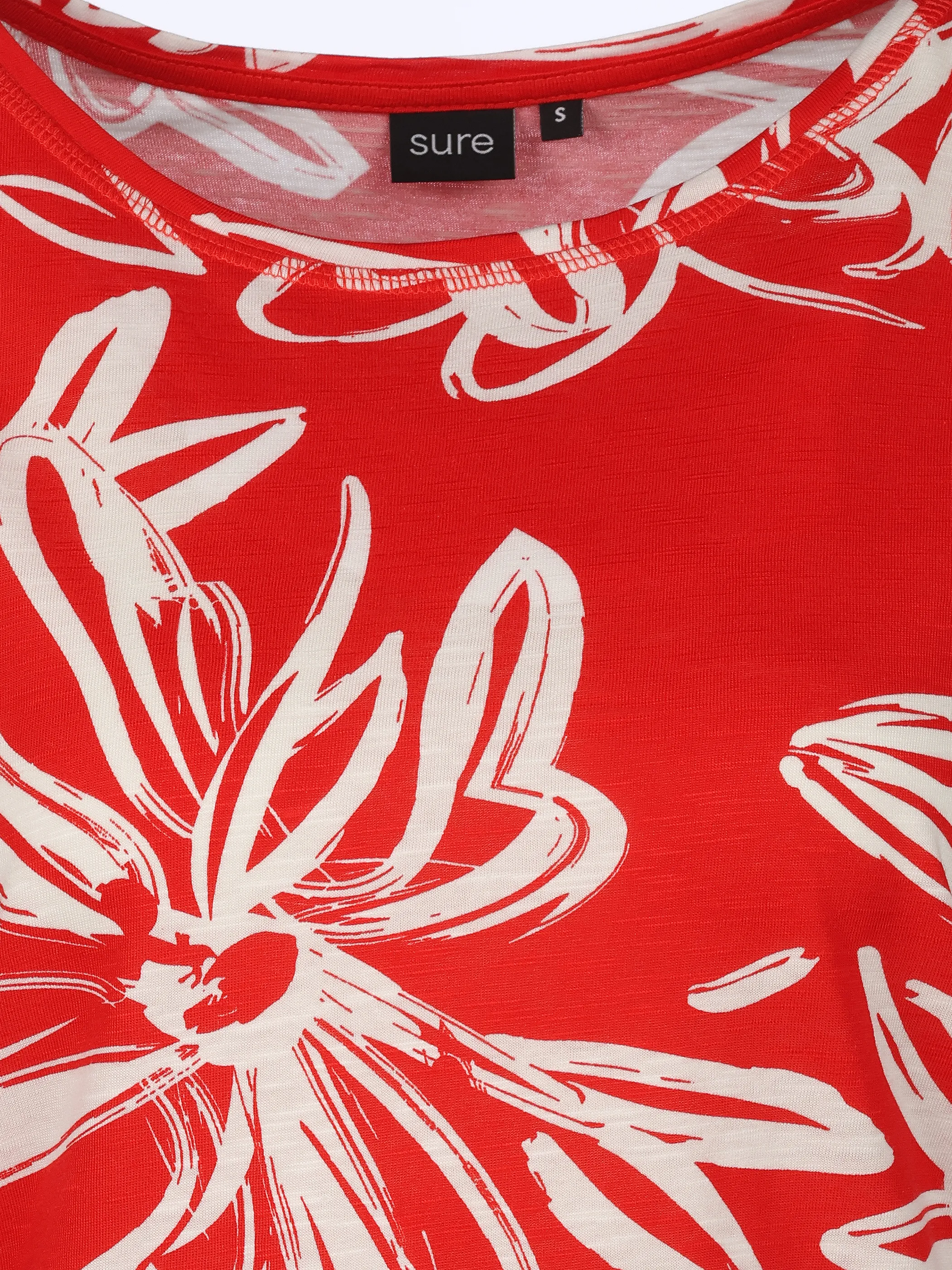 Sure Da-Print-T-Shirt Rot 922187 RED 3
