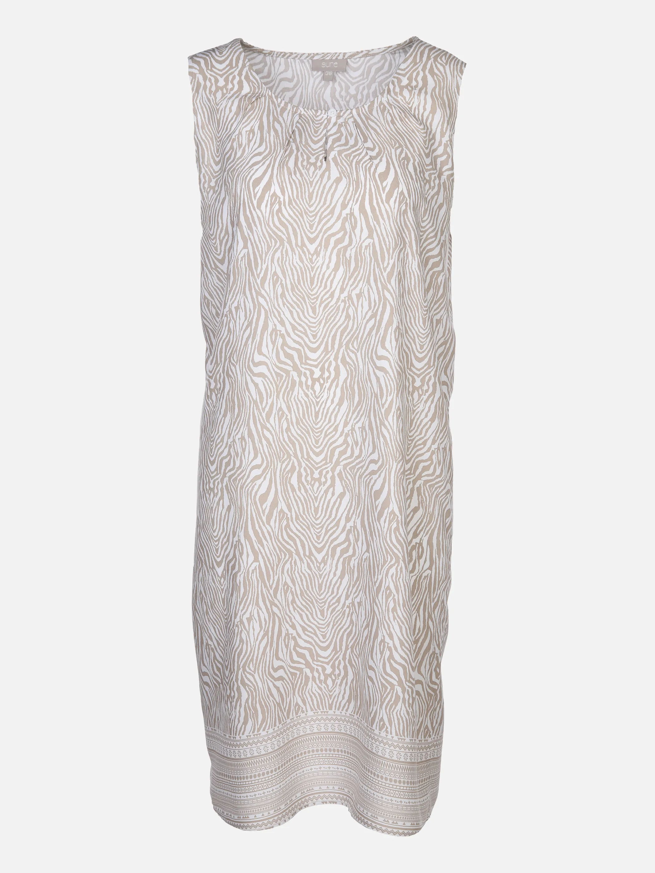 Sure Da-Kleid m. Alloverprint, ohne Braun 876777 BEIGE GEM 1
