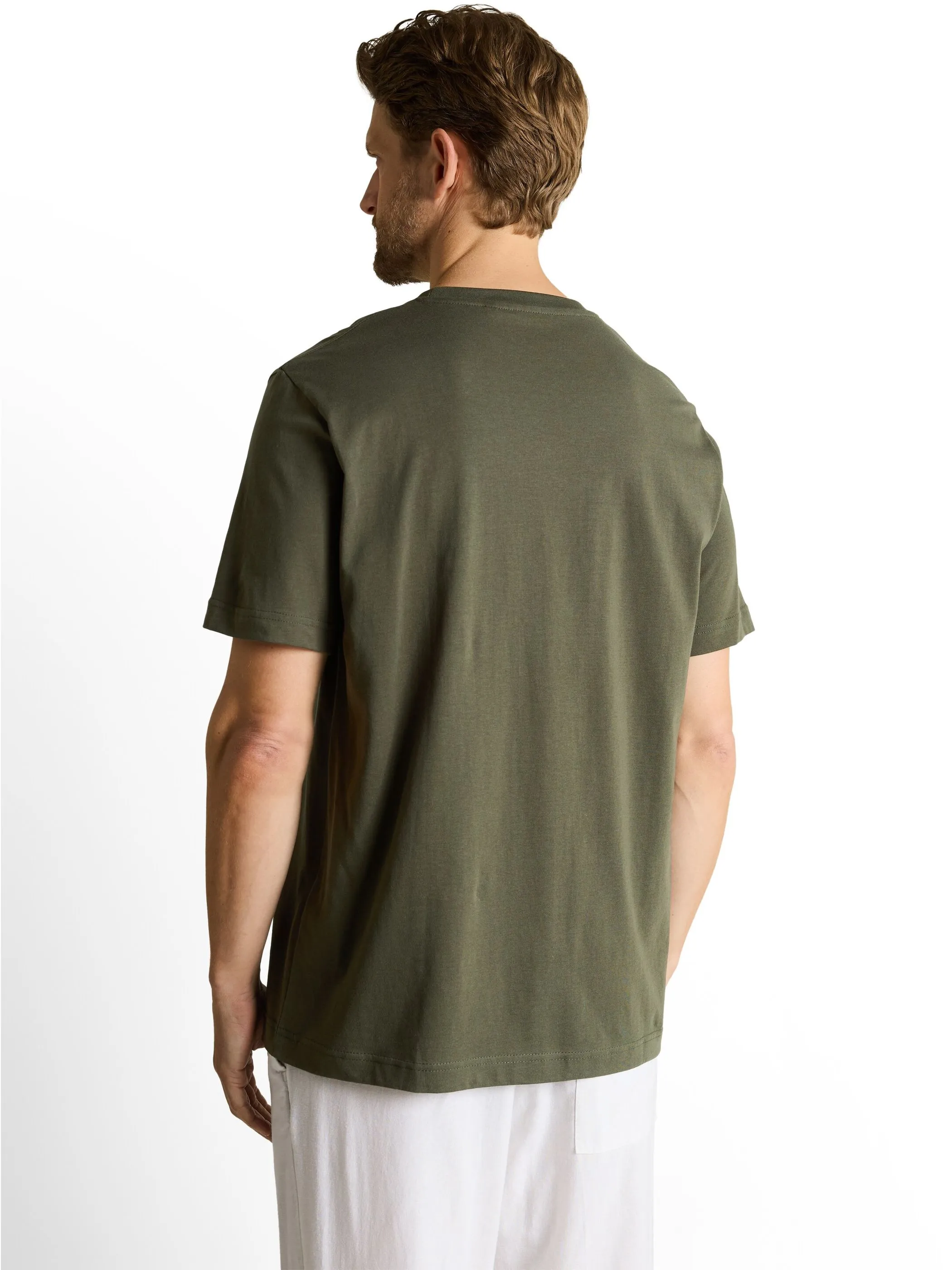Tom Tailor 1050208 photoprint t-shirt Grün 922123 26543 2