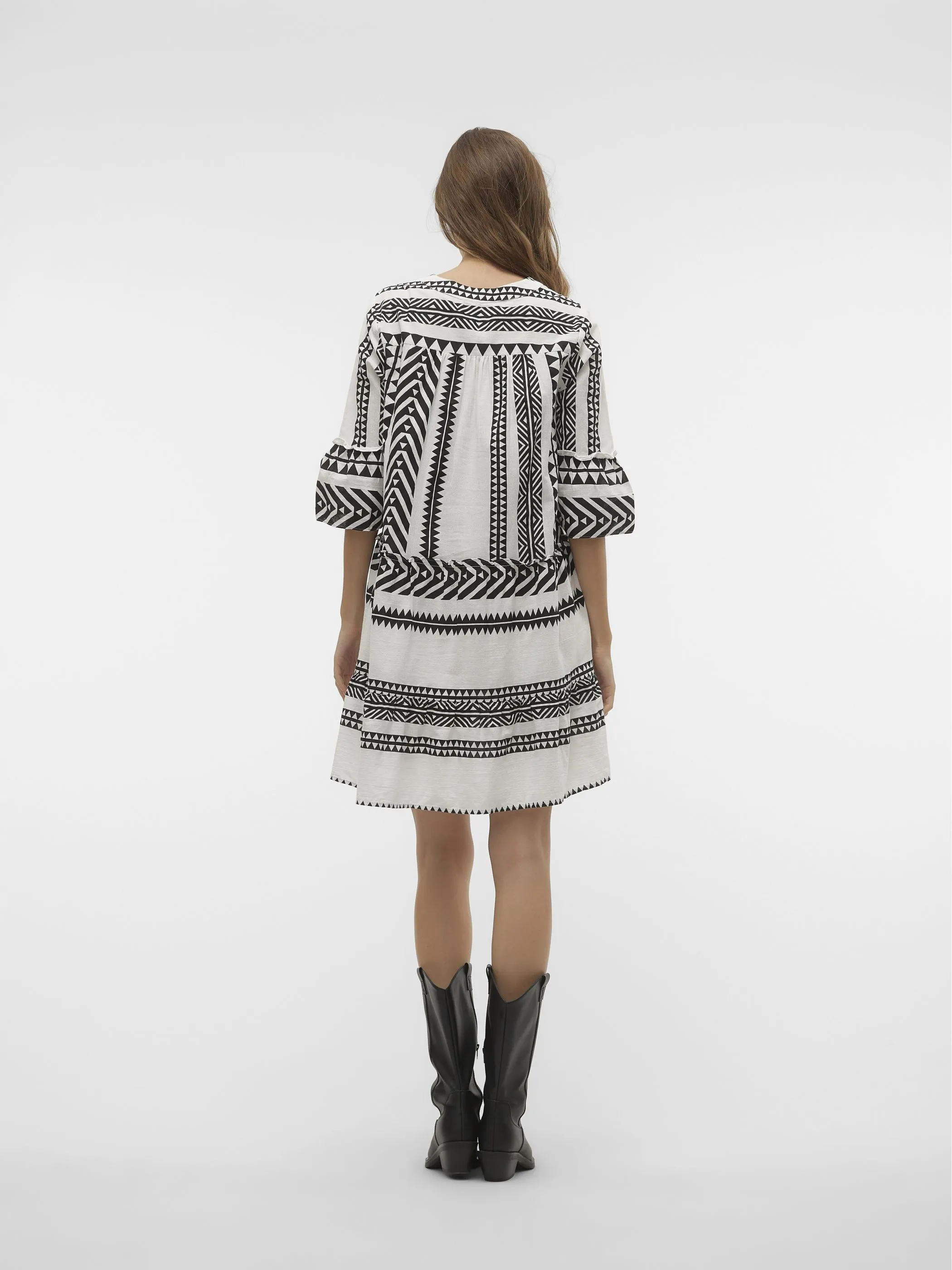 Vero Moda 10225127 VMDICTHE 3/4 TUNIC EX Schwarz 832970 175598098 2