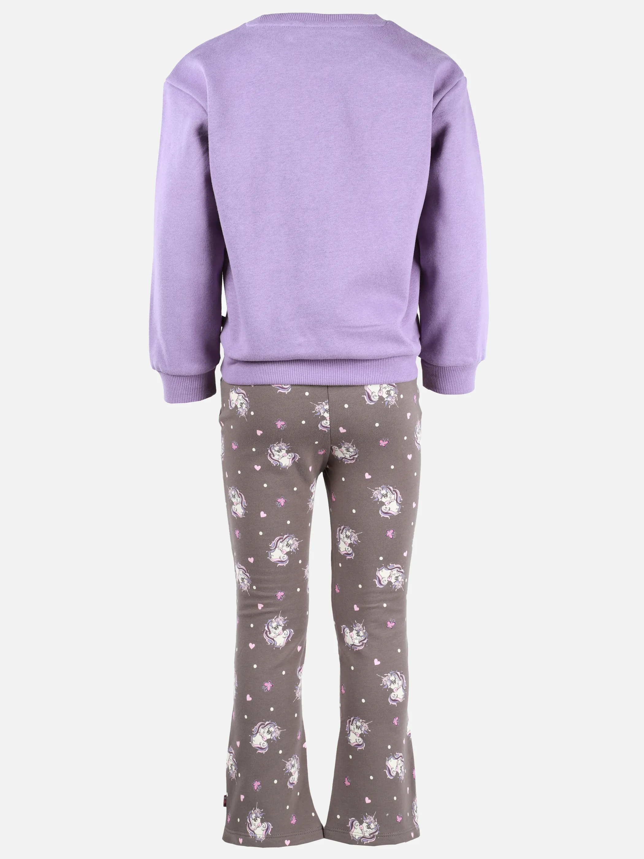 One Way KM 2er Set Sweatshirt und Schlagleggings mit Print Lila 913332 LILA 3