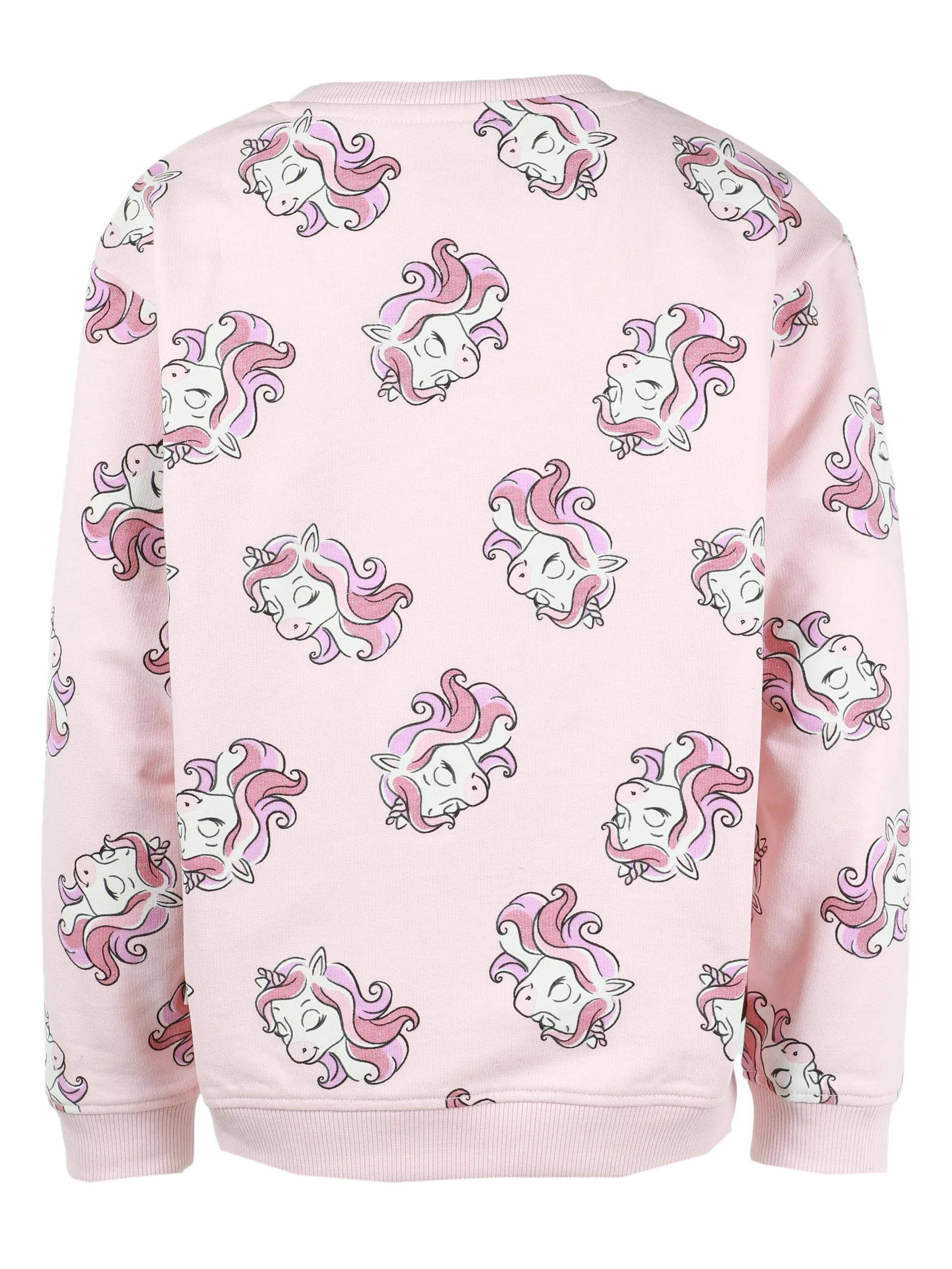 One Way KM Sweatshirt mit Einhorn AOP in rosa Rosa 929714 MARYSROSE 2