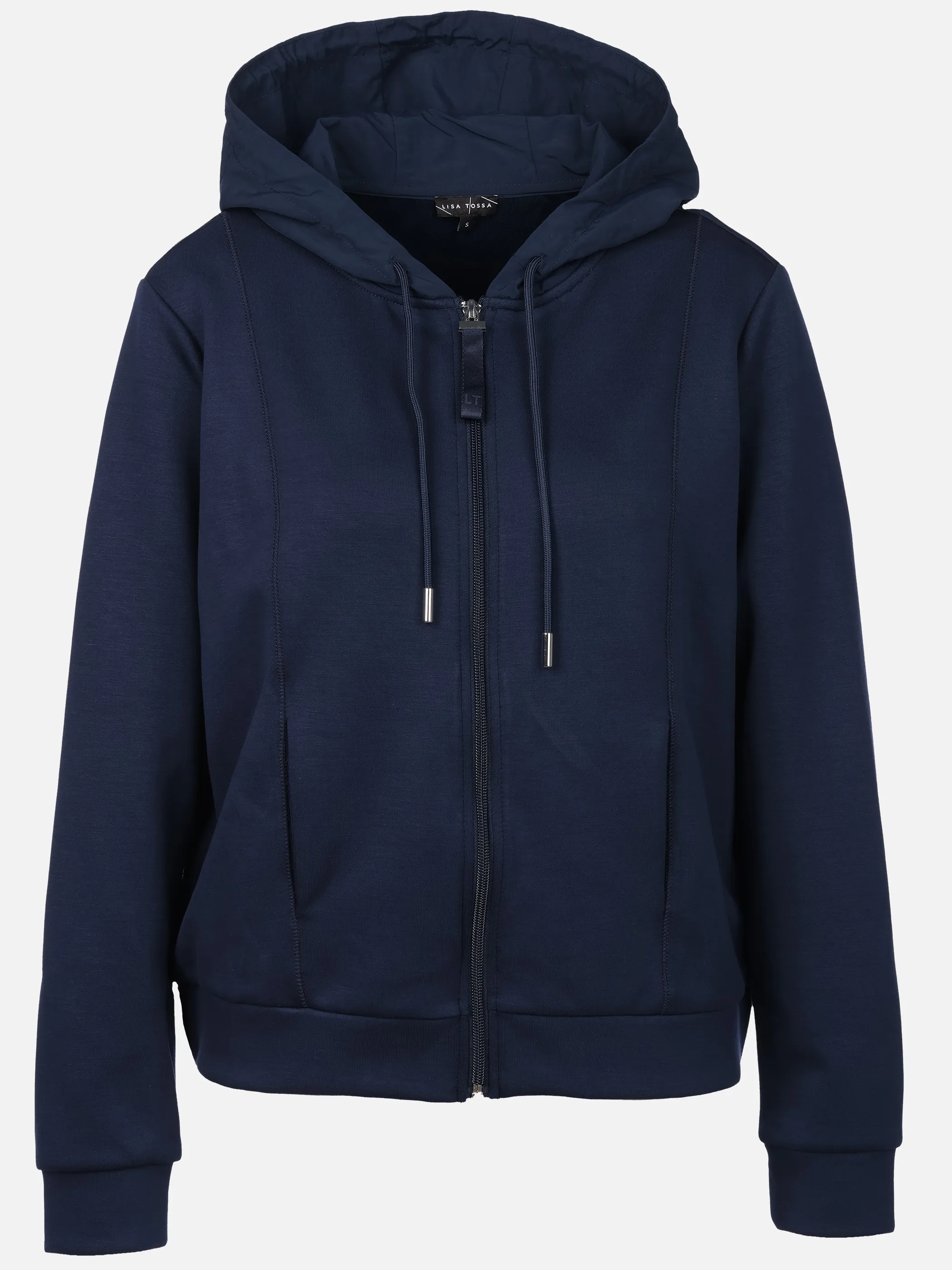 Lisa Tossa Da-Blouson Materialmix Blau 924187 SAPHIRE 1