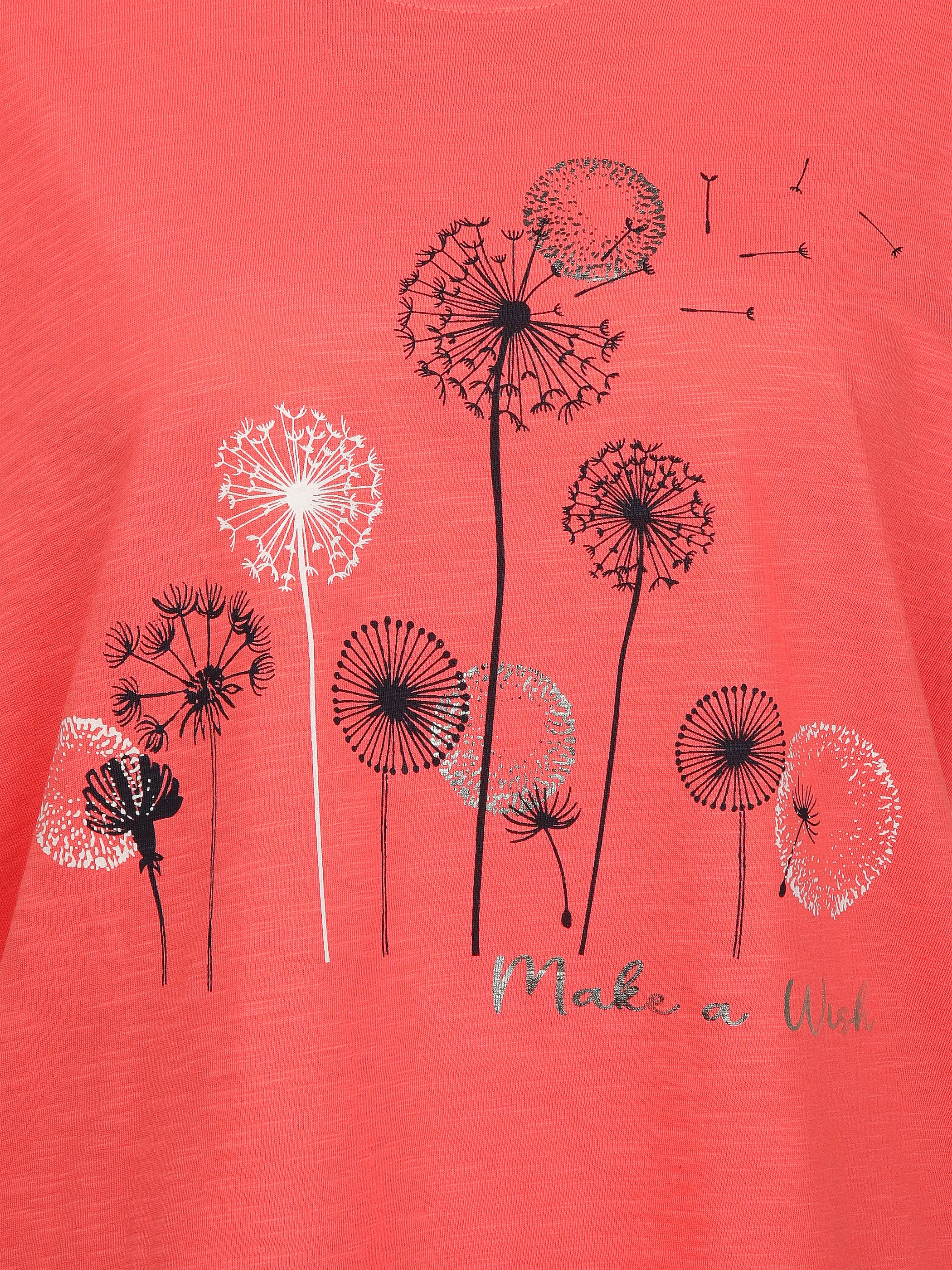 Sure Da-Shirt m. Frontprint Pink 907366 PI 3
