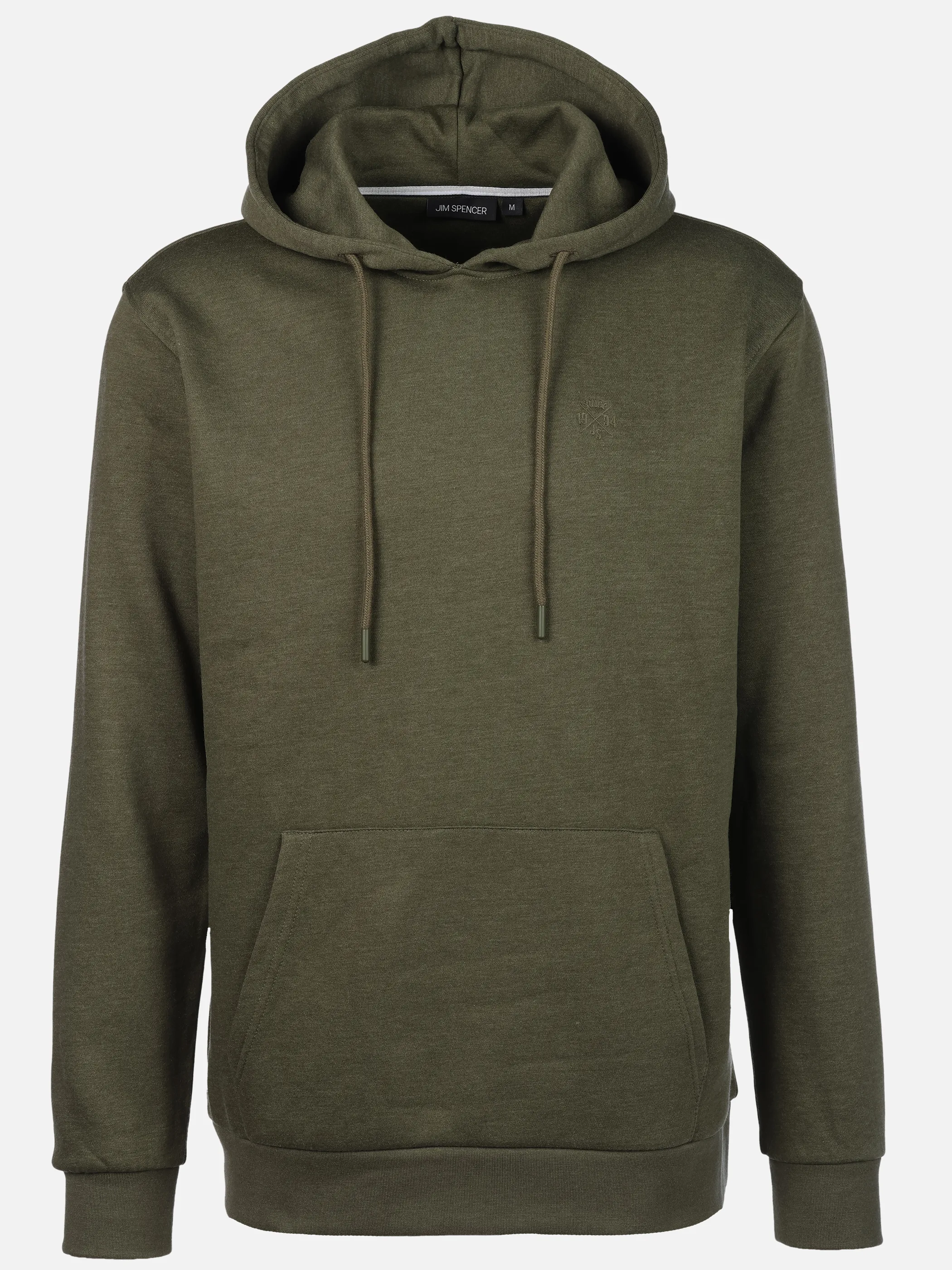 Jim Spencer He. Kapuzensweatshirt kangaroo seasonal Oliv 919311 OLIVE MEL 1 Jim Spencer He. Kapuzensweatshirt kangaroo seasonal Oliv 919311 OLIVE MEL 1