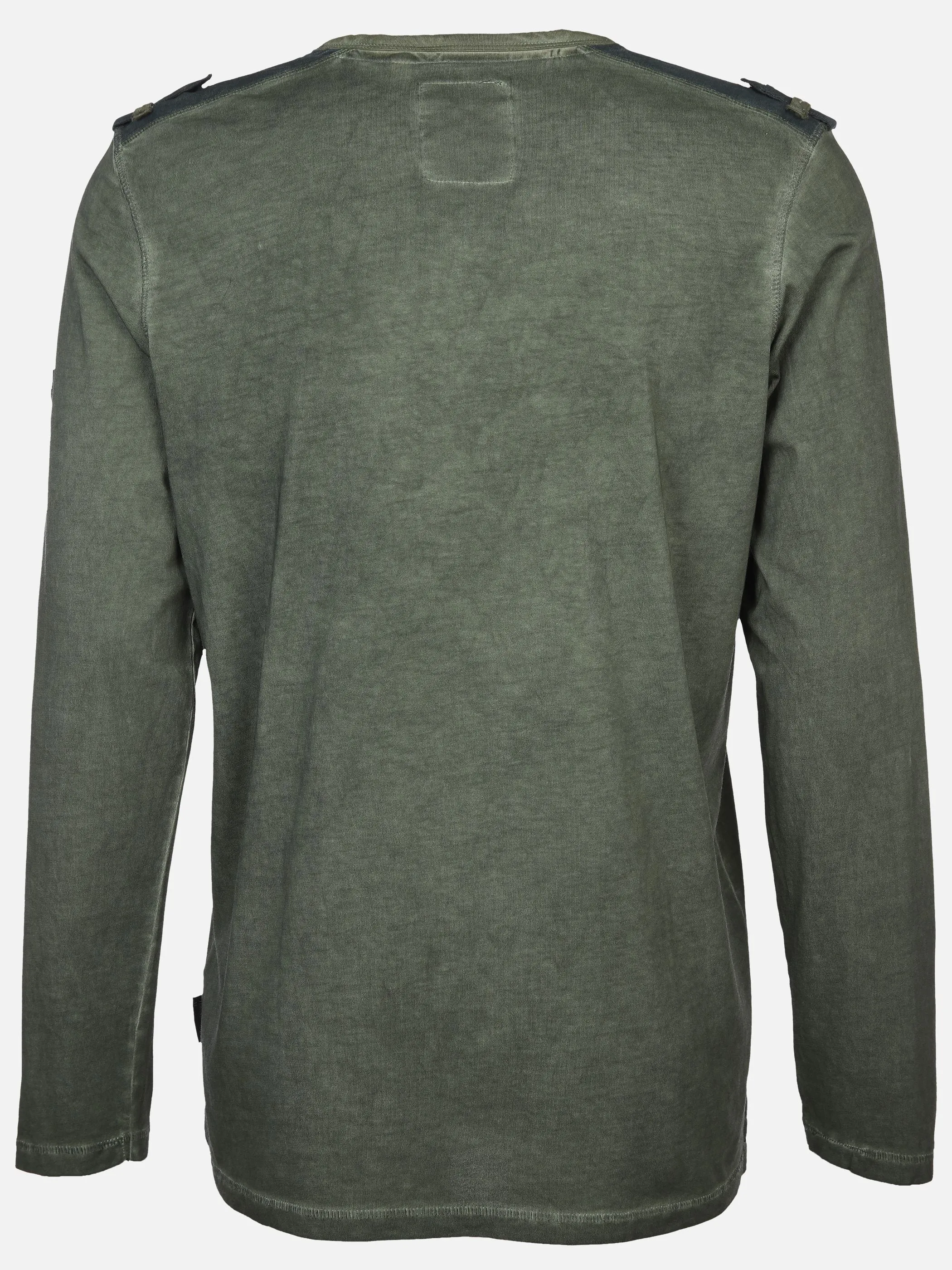 Southern Territory He. Henleyshirt 1/1 Arm print Oliv 896803 OLIVE 2 Southern Territory He. Henleyshirt 1/1 Arm print Oliv 896803 OLIVE 2