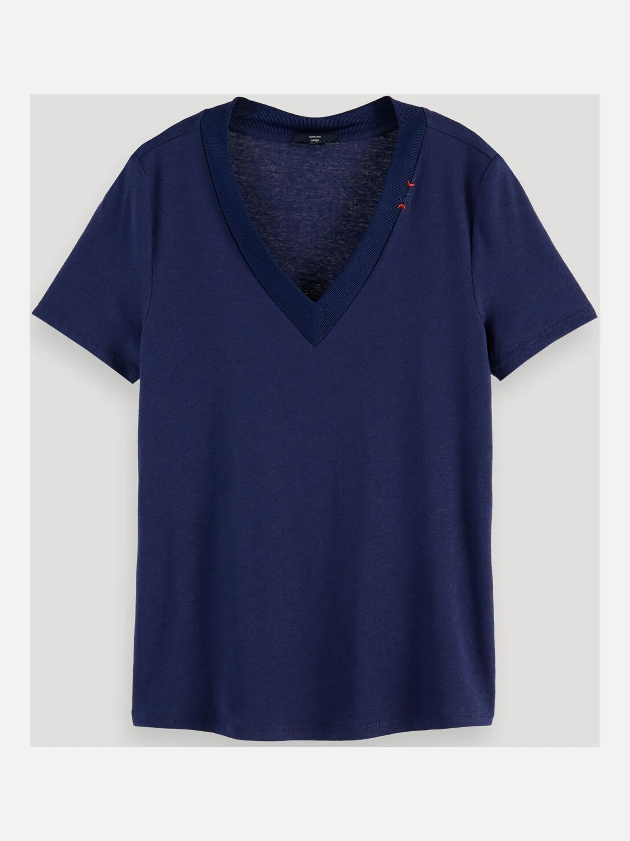 Scotch & Soda 159949 YF-Da-T-Shirt Blau 848933 0004 1