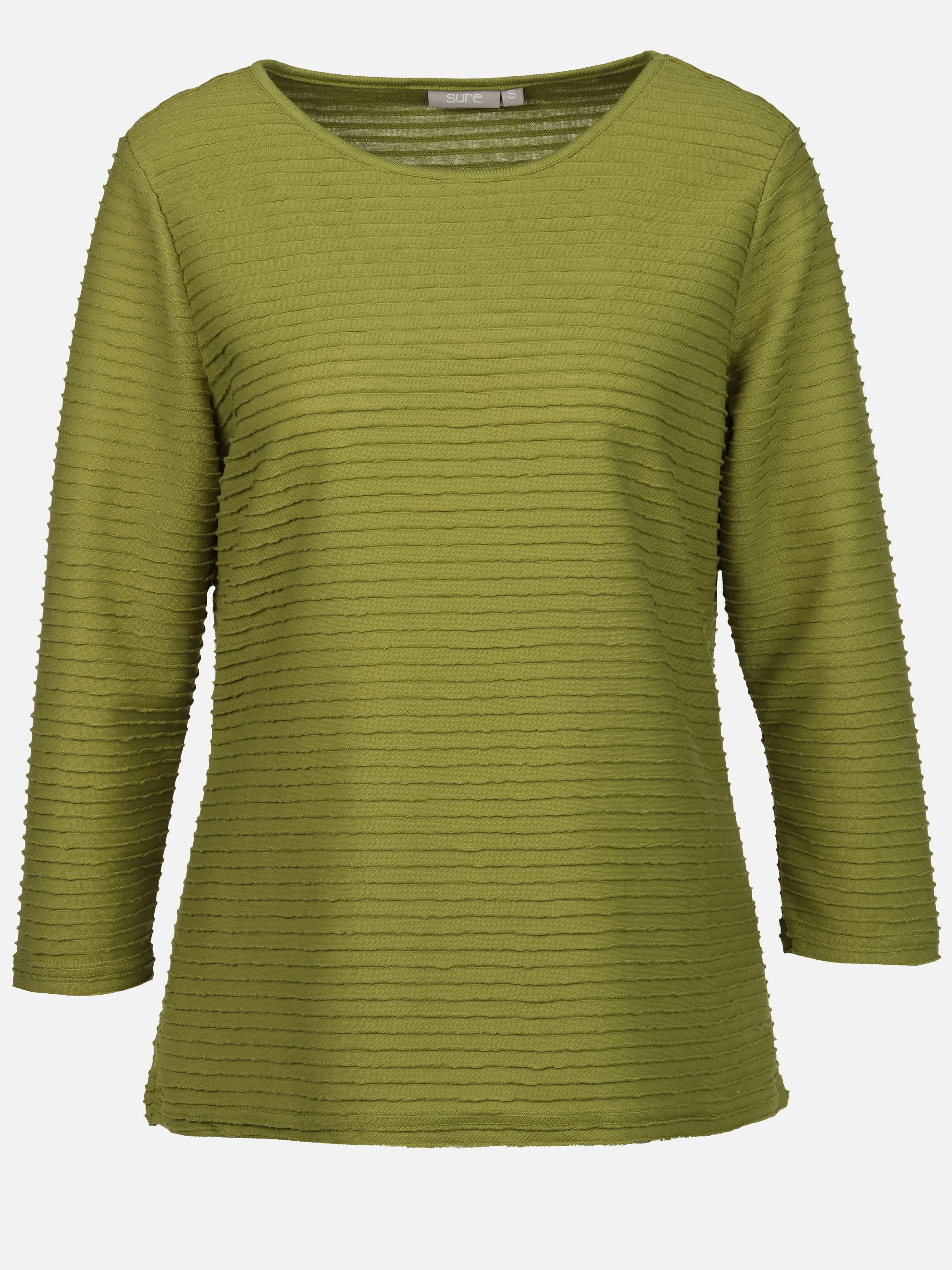 Sure Da-Struktur-Shirt Grün 913109 GREEN 1
