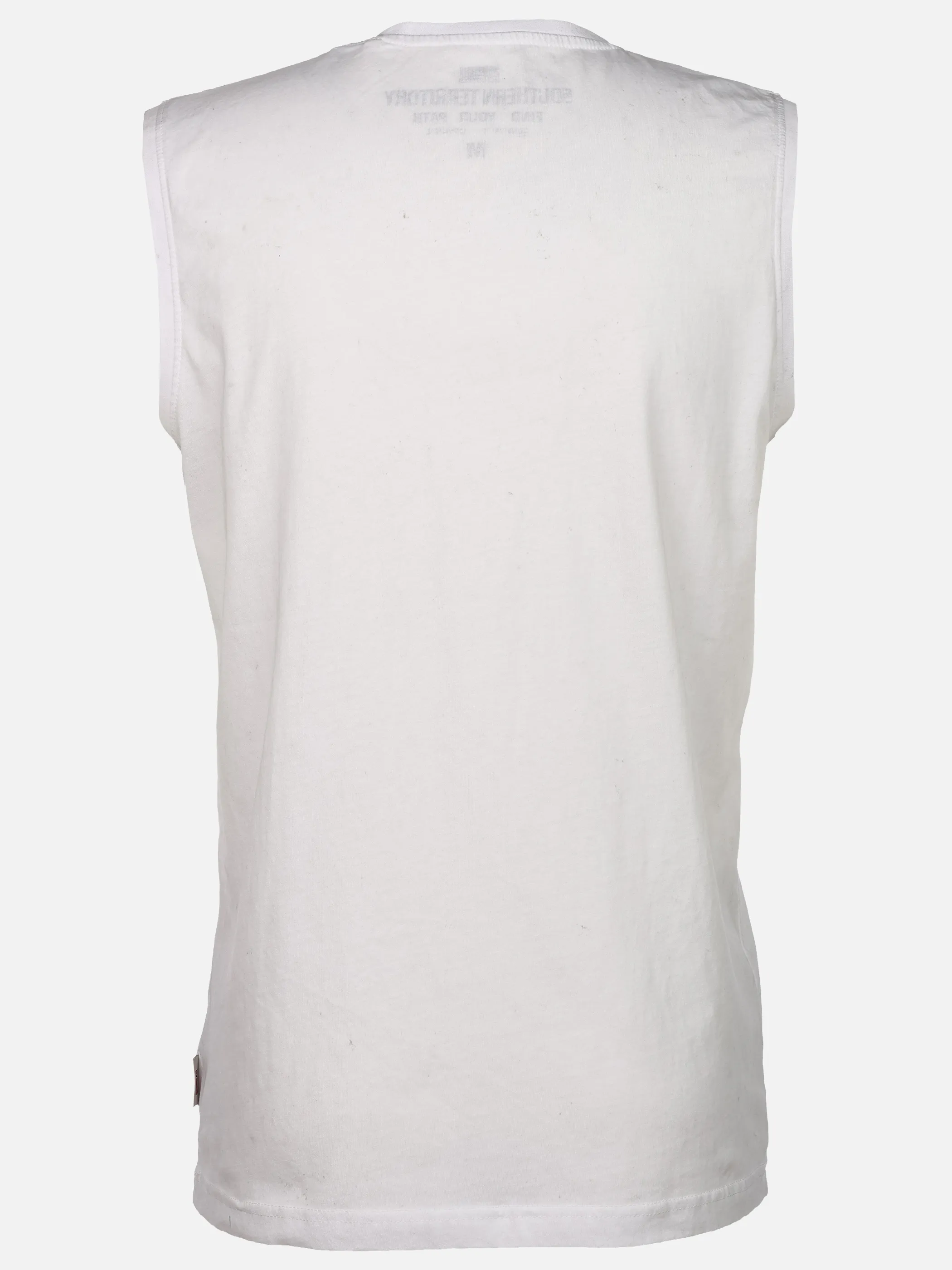 Southern Territory He. Muscleshirt oilwash Weiß 926172 OFFWHITE 2