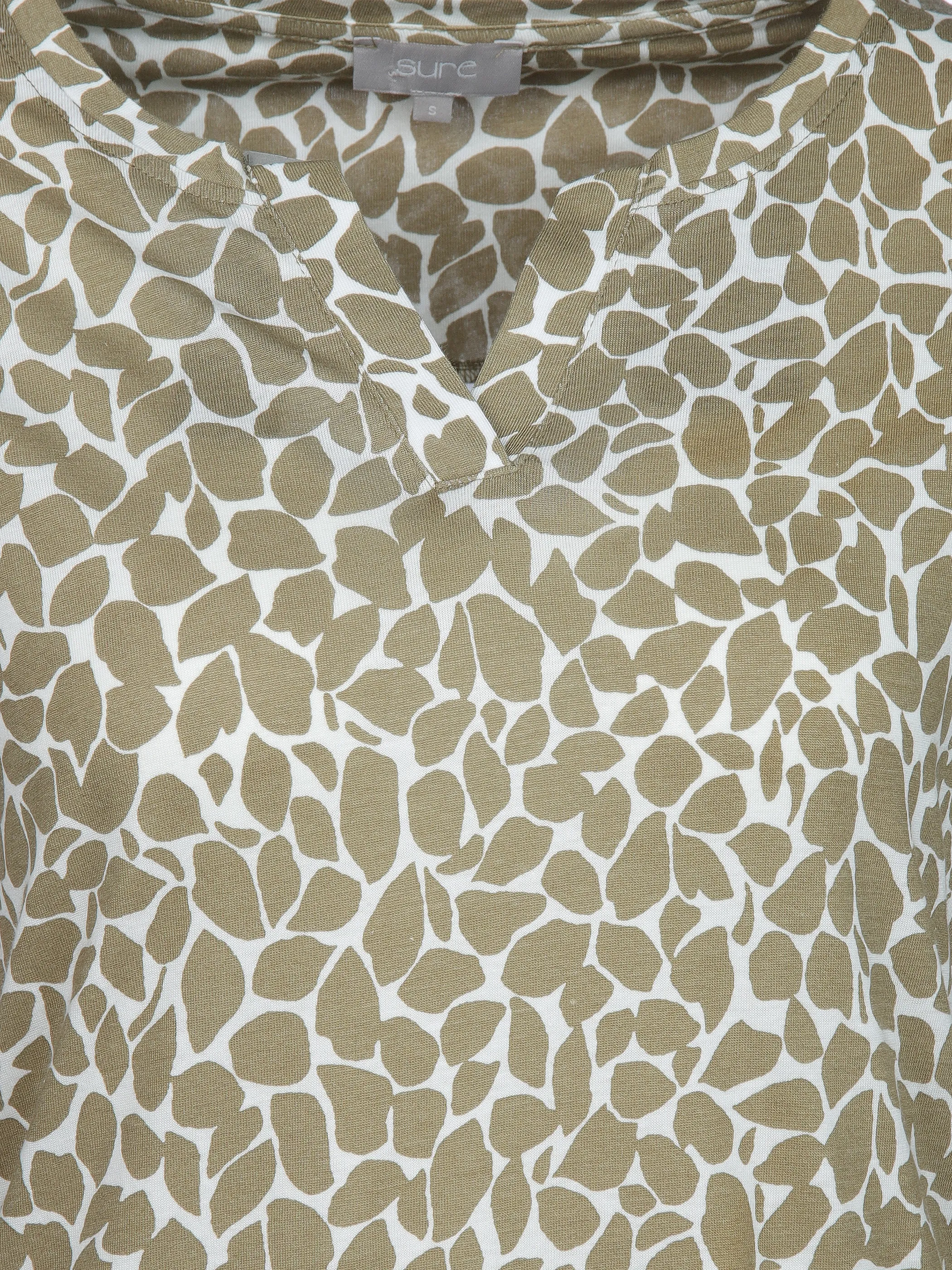 Sure Da-Print-Shirt 3/4 Arm Beige 904748 TREK 3 Sure Da-Print-Shirt 3/4 Arm Beige 904748 TREK 3