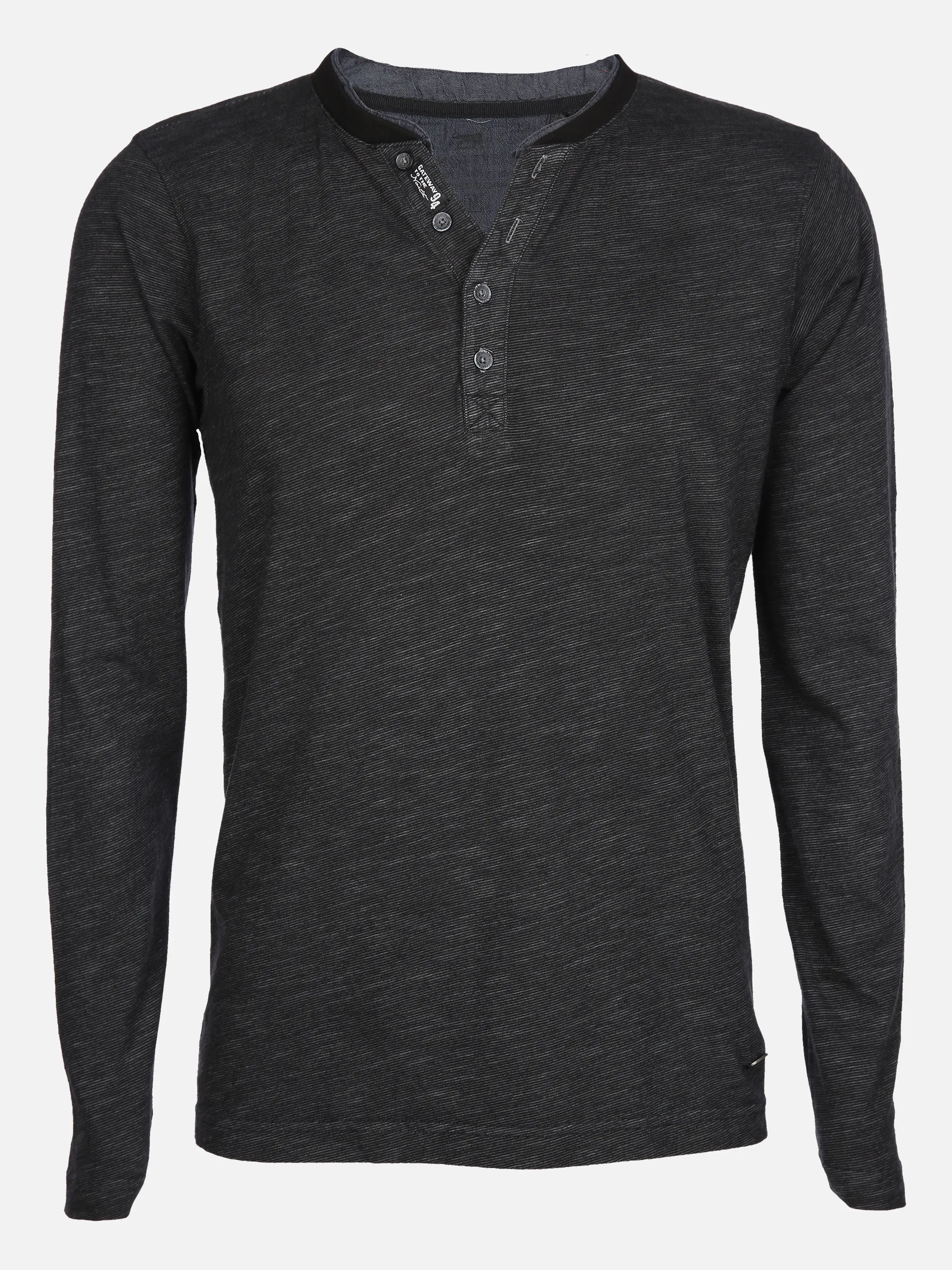 Jim Spencer He. Henleyshirt 1/1 Arm 2in1 Grau 857757 ANTHRA 1 Jim Spencer He. Henleyshirt 1/1 Arm 2in1 Grau 857757 ANTHRA 1