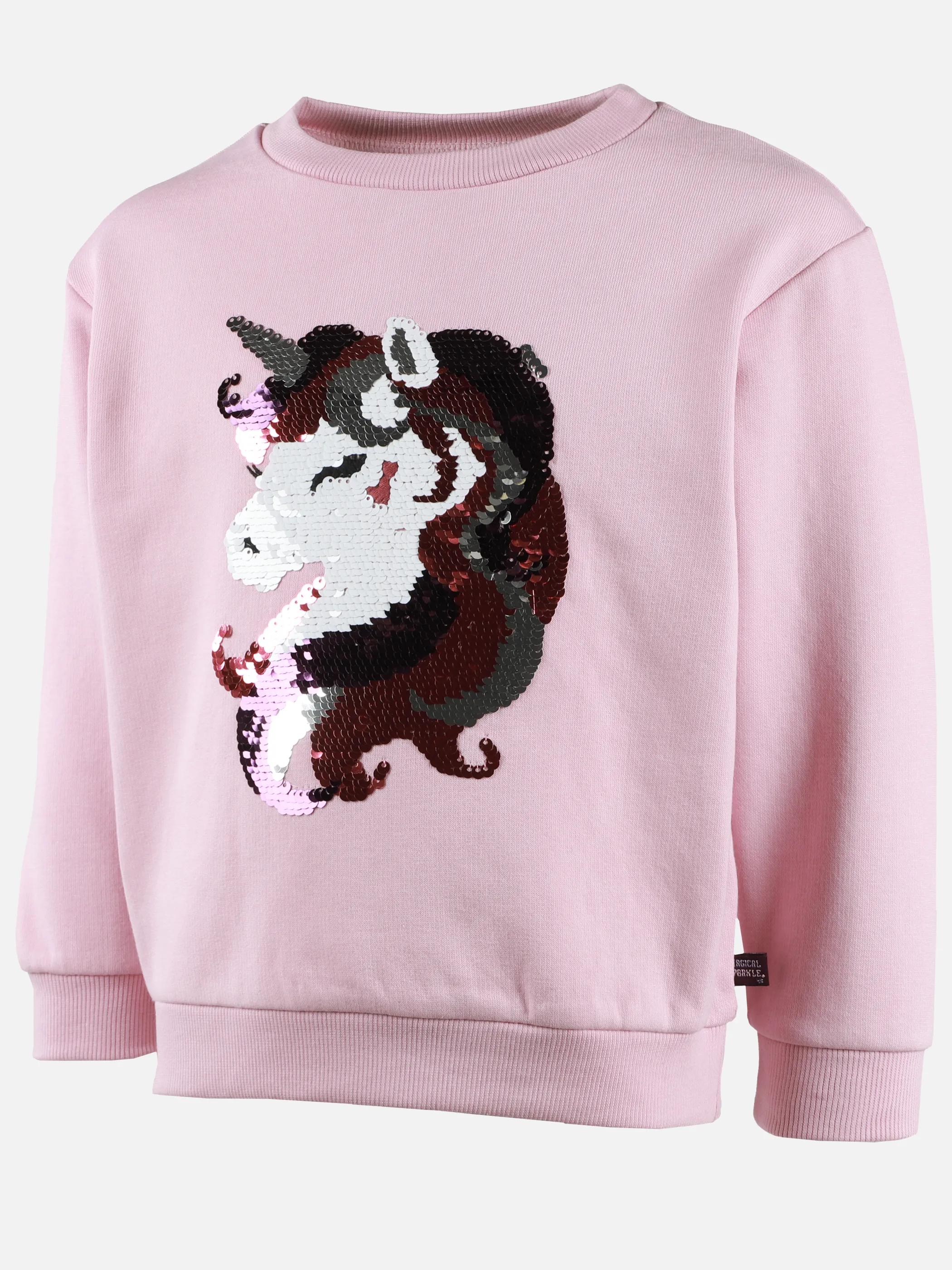One Way KM Sweatshirt mit Einhorn Print in rosa Rosa 913334 ROSA 1