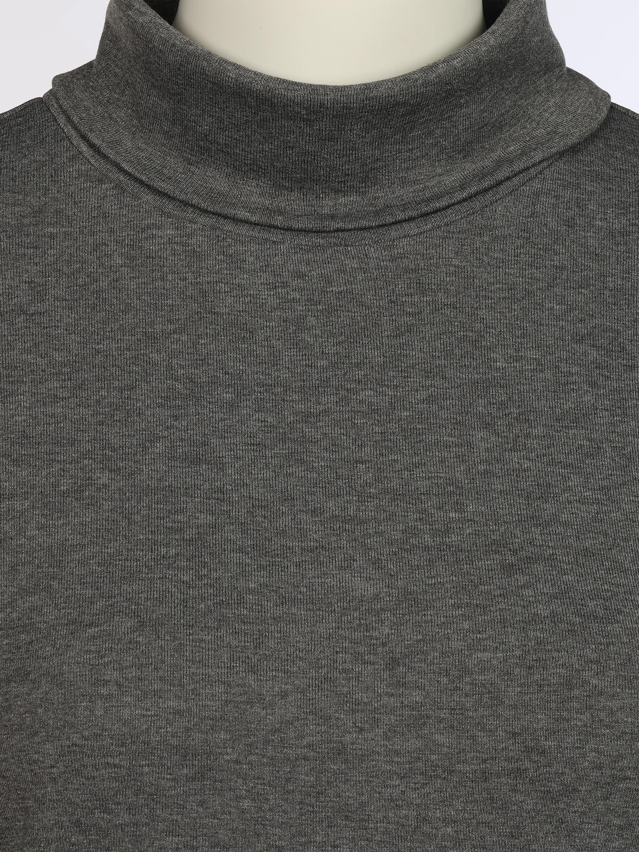 Lisa Tossa Da. Rollkragenpullover Grau 929603 ANTHRA MEL 3