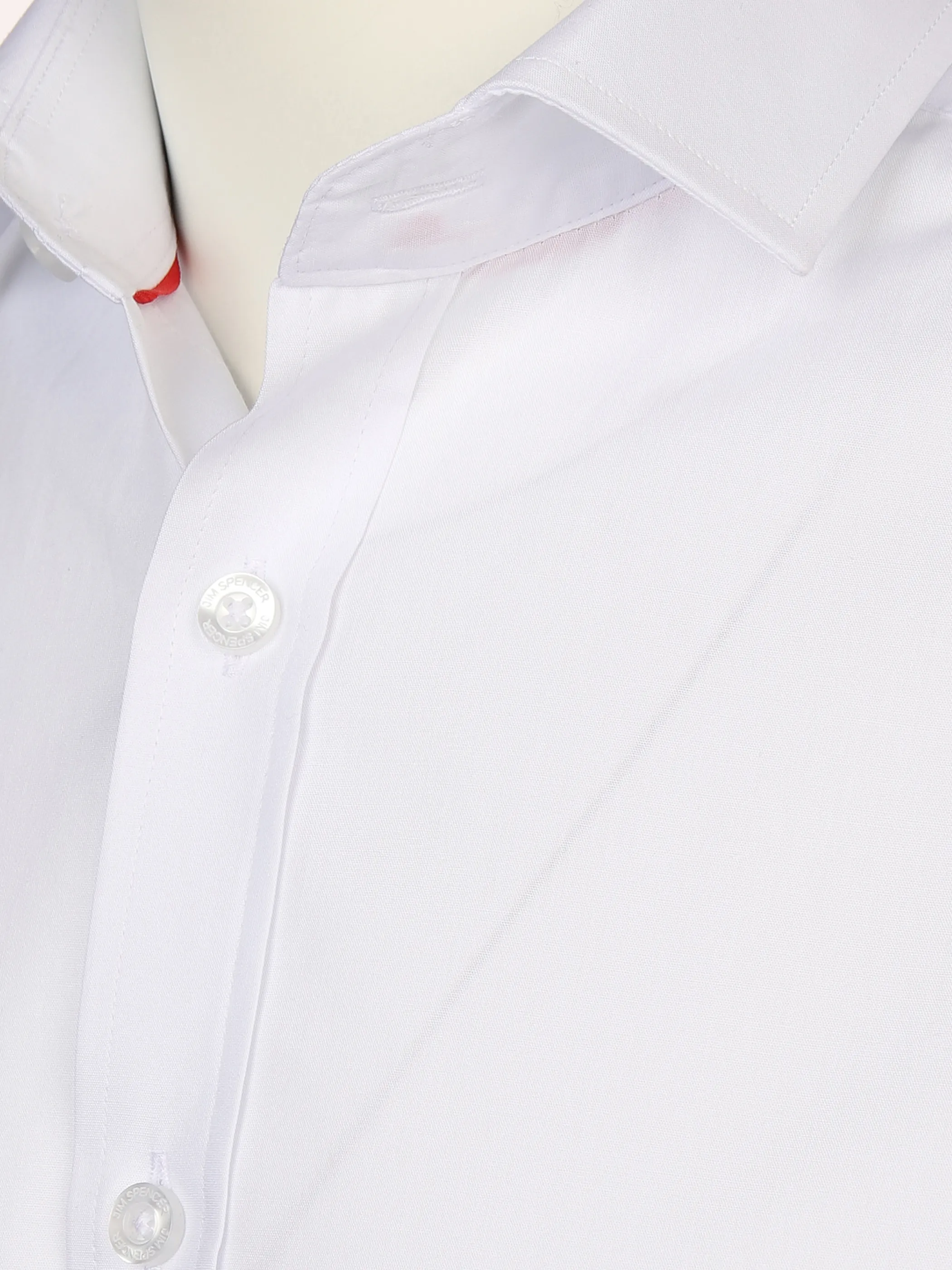 Jim Spencer He. Cityhemd 1/2 Arm SF bügelfrei Weiß 876009 WEIß 3 Jim Spencer He. Cityhemd 1/2 Arm SF bügelfrei Weiß 876009 WEIß 3