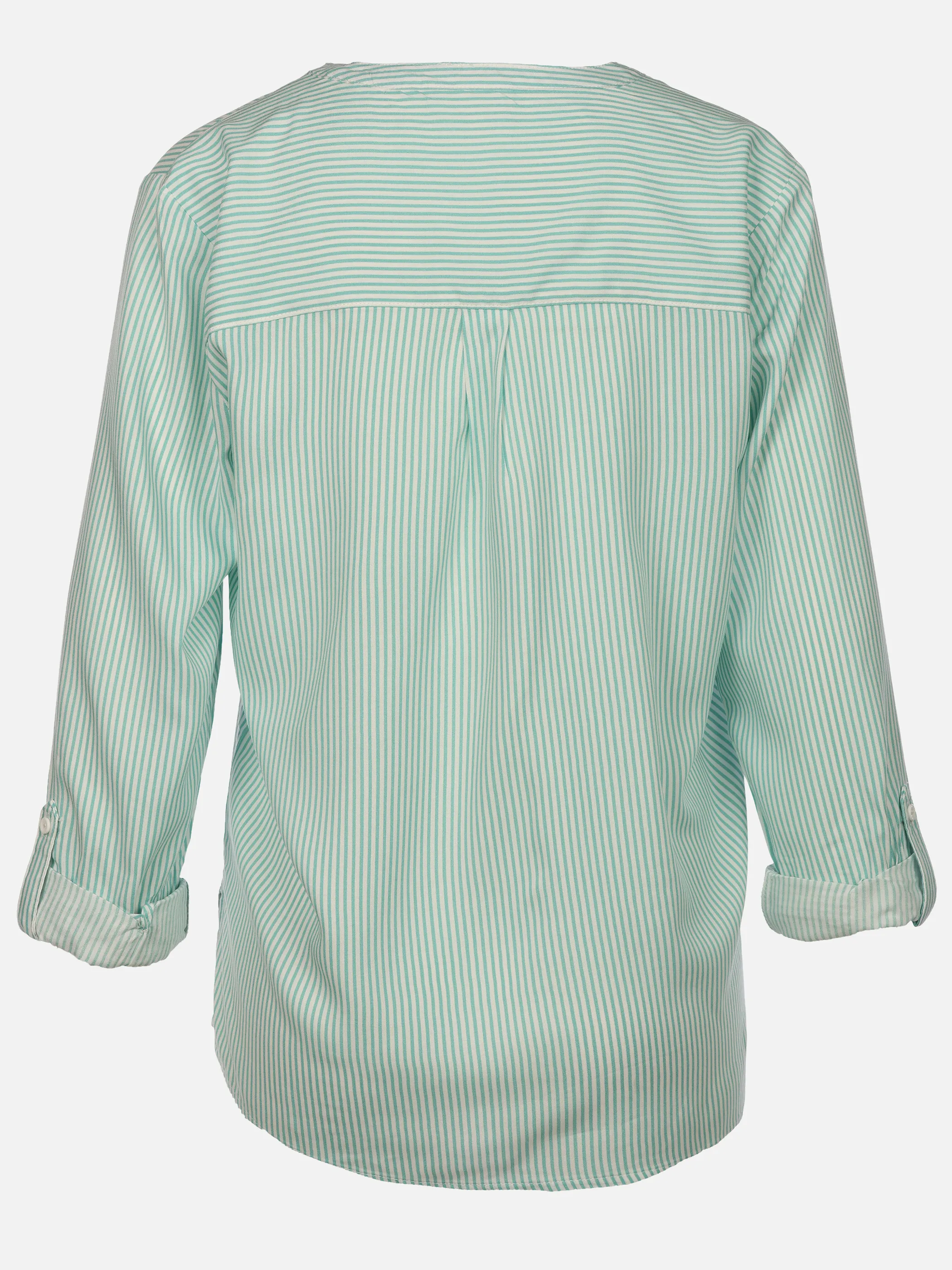 Sure Da-Streifen Bluse Türkis 933842 WHITE/TUER 2