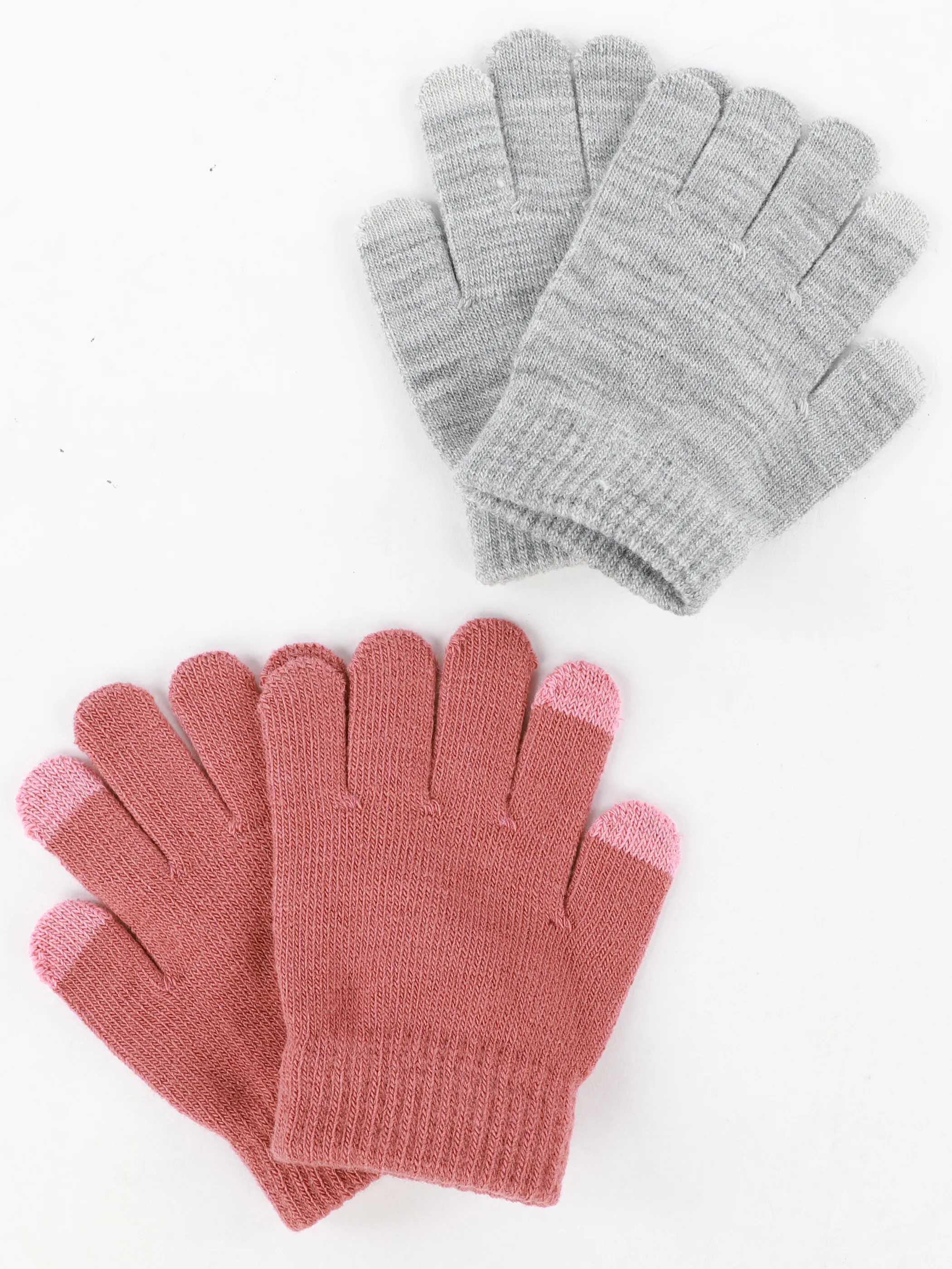 One Way KM-Handschuhe 2-Pack Grau 916528 ROSA 1