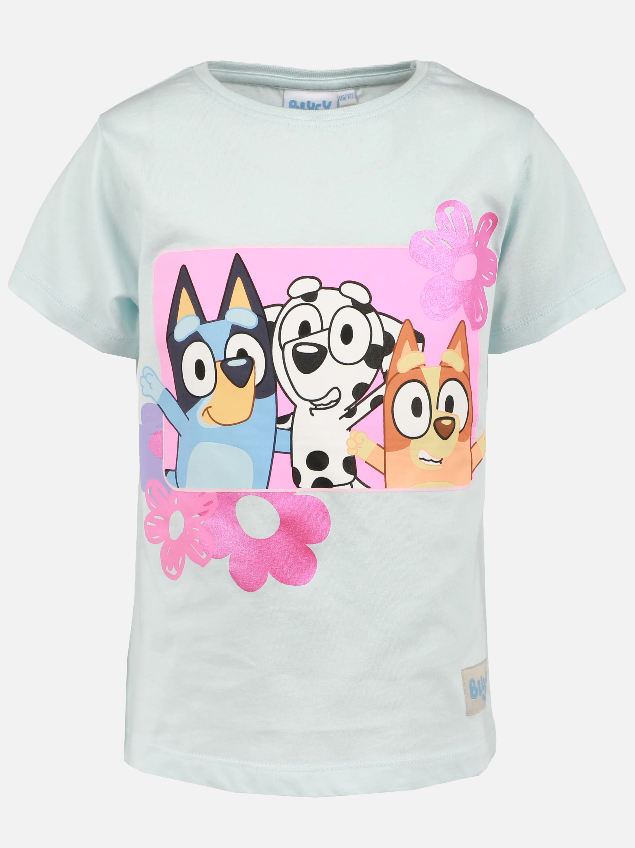 Bluey MG Bluey Tshirt mit FP in hellblau Blau 923545 HELLBLAU 1