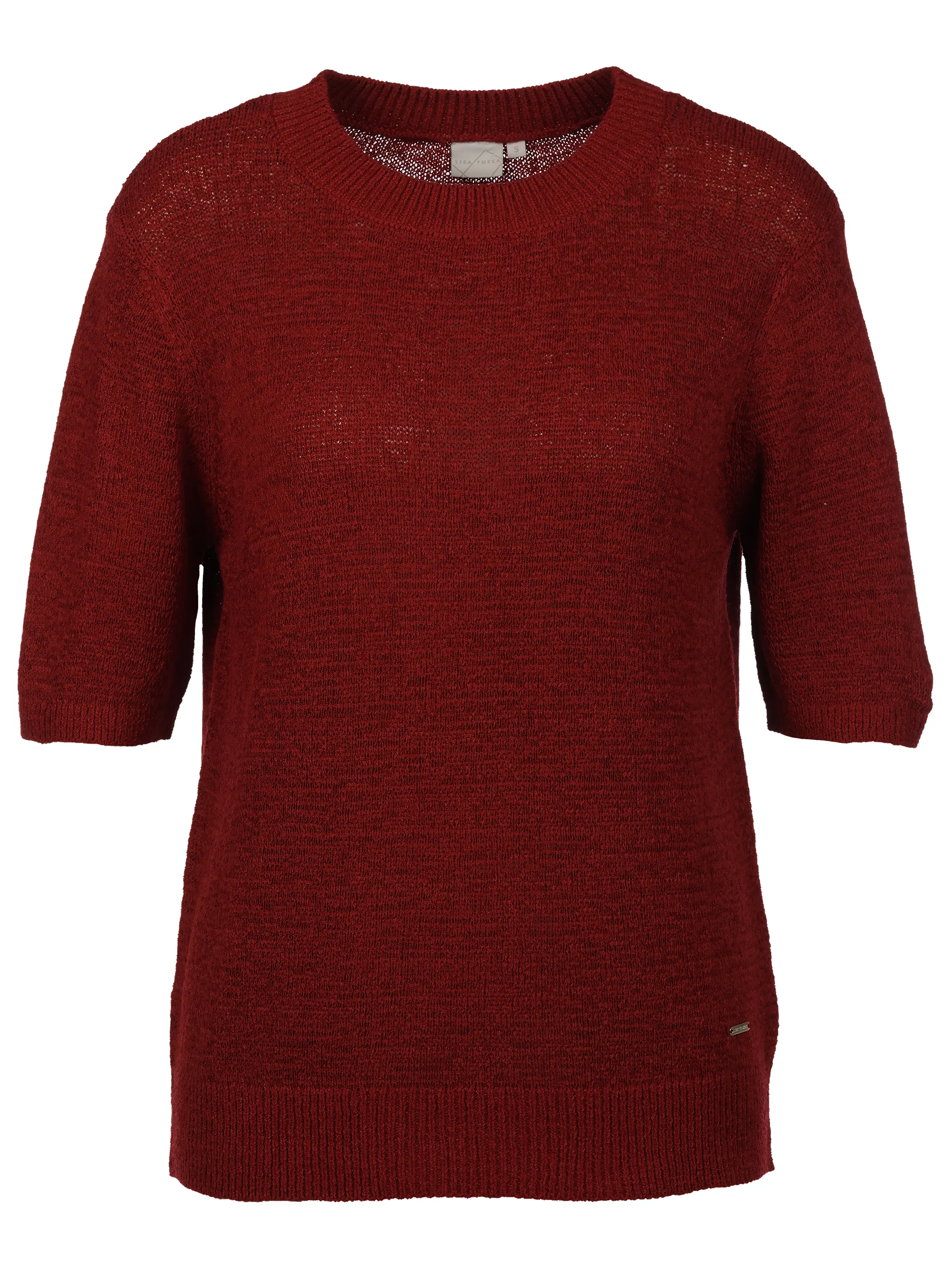 Lisa Tossa Da-Strickpullover 1/2 Arm Rot 920854 BORDEAUX 1