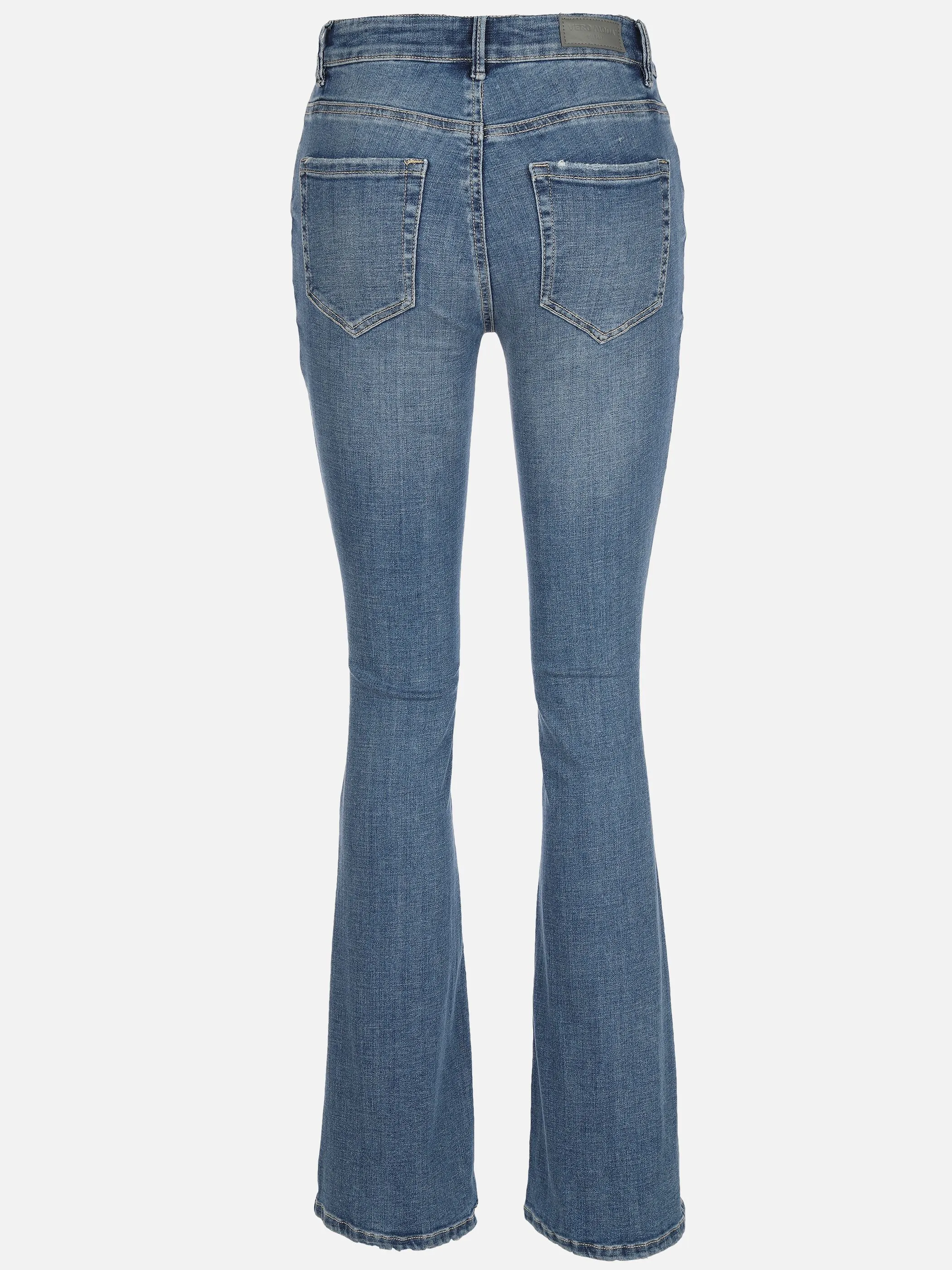 Vero Moda 10302478 VMFLASH MR FLARED JEA Blau 888429 178001 5