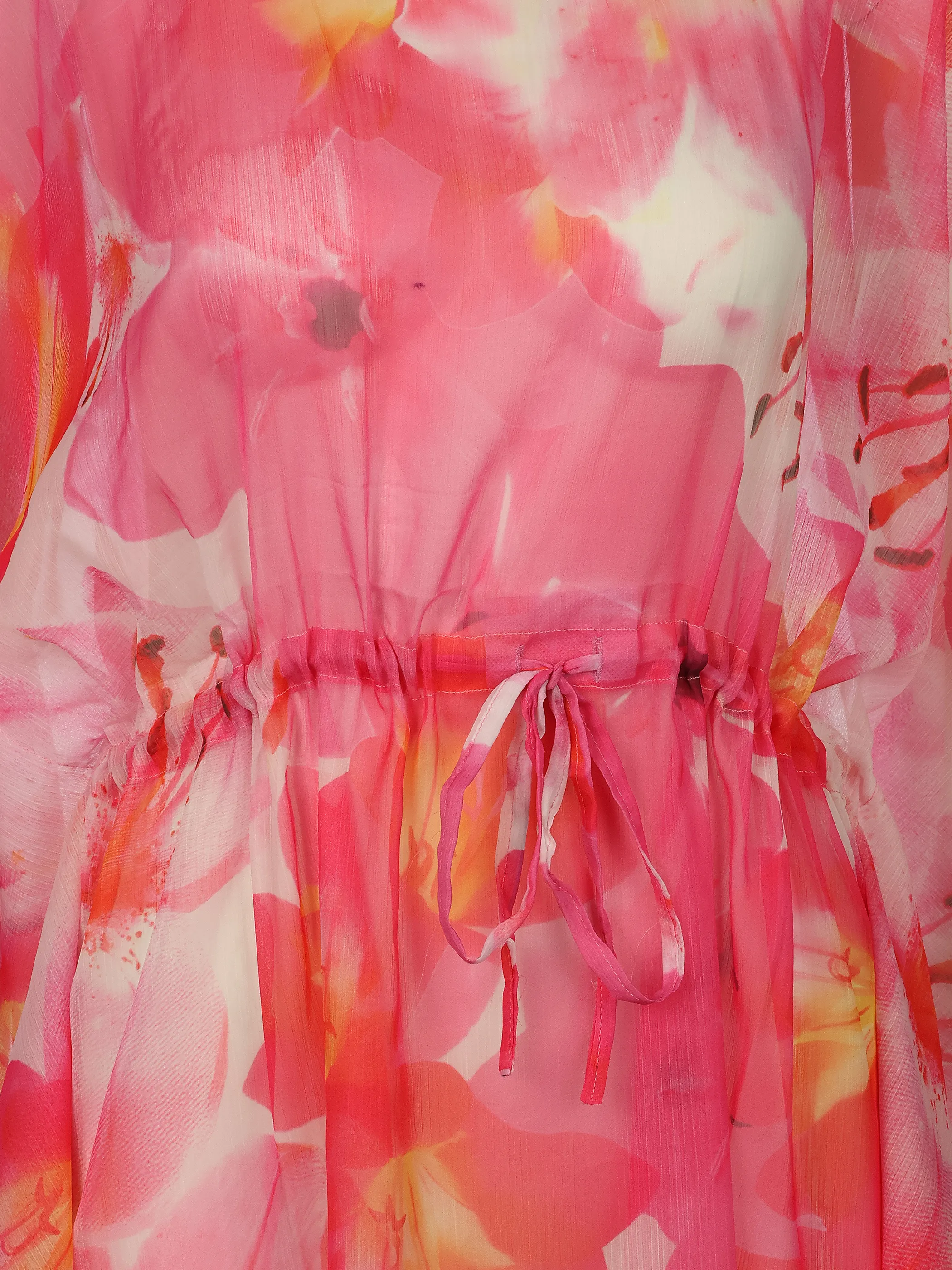 Grinario Sports Da-Strand Kaftan, AOP Pink 923579 PINK ORCH 3