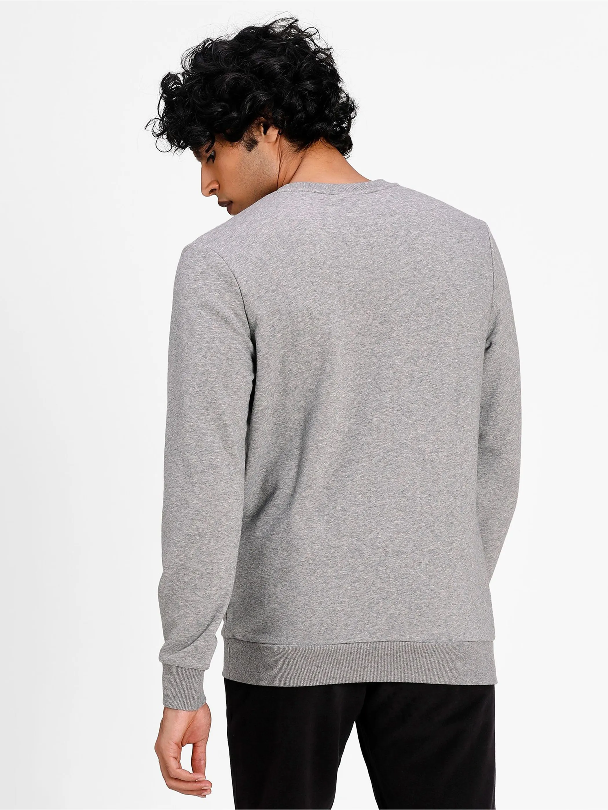 Puma 586680 He-Sweatshirt, Rundhals Grau 856657 03 4 Puma 586680 He-Sweatshirt, Rundhals Grau 856657 03 4