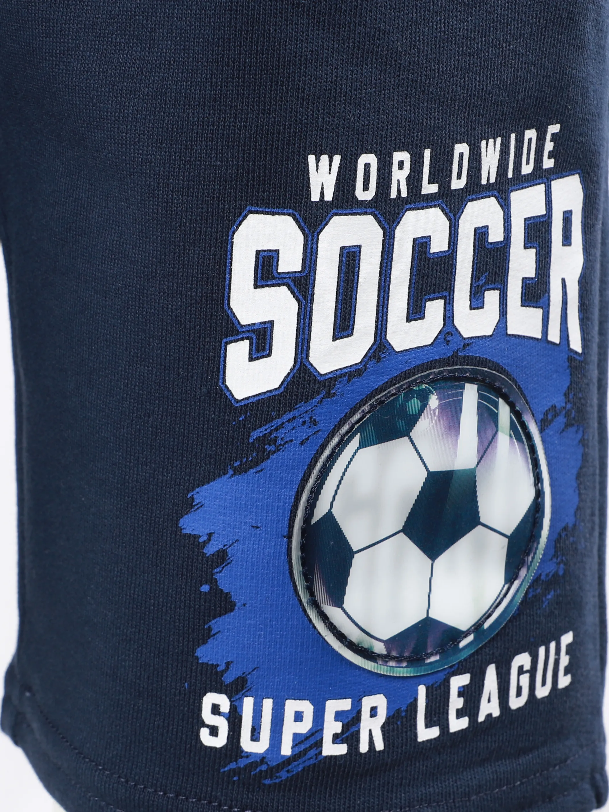 One Way KJ Shorts mit Fußball Motiv in Blau Blau 924899 BLAU 3