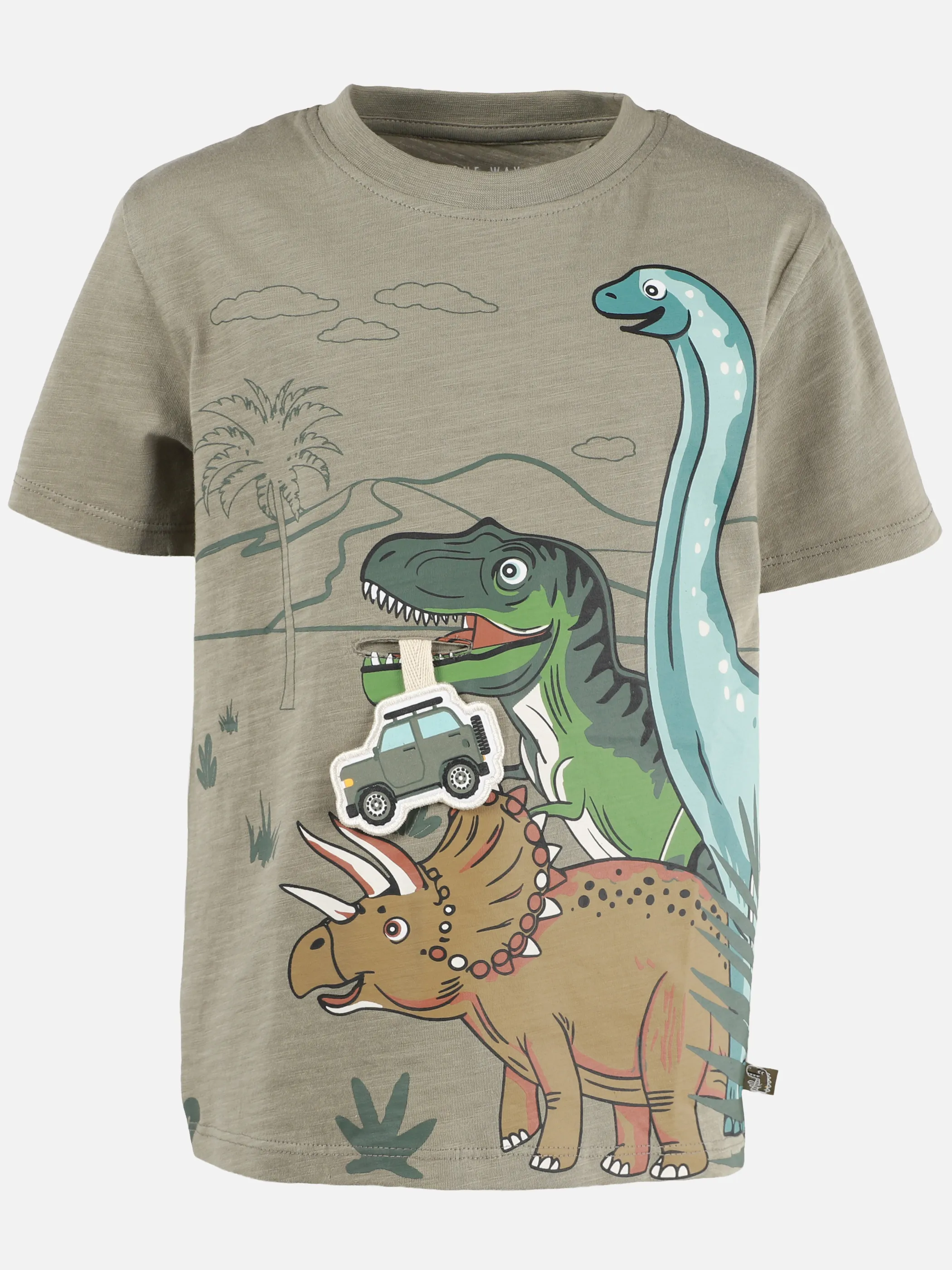 One Way MG T-Shirt mit Dinos FP in braun Braun 922349 BRAUN 1