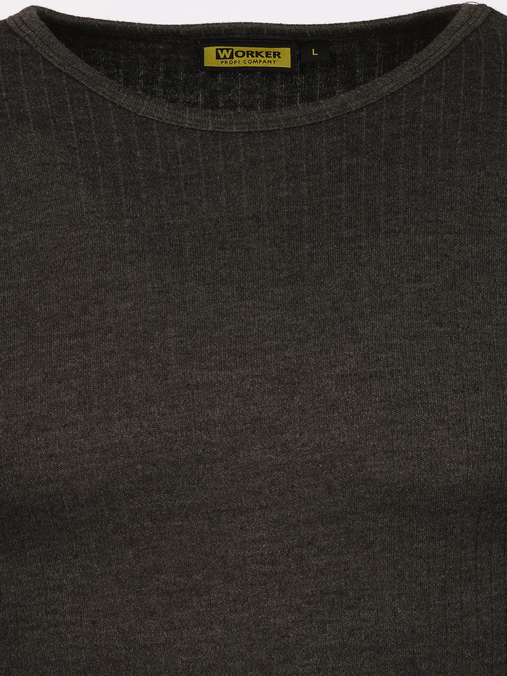 Worker He. Thermohemd lang angerauht Grau 915955 ANTHRA 3