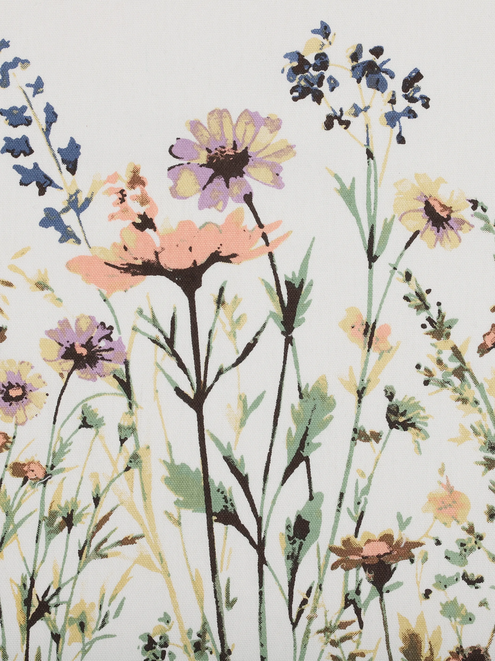 Dream House Tischläufer 40x140 Wiesenblume Weiß 890083 WEIß 3