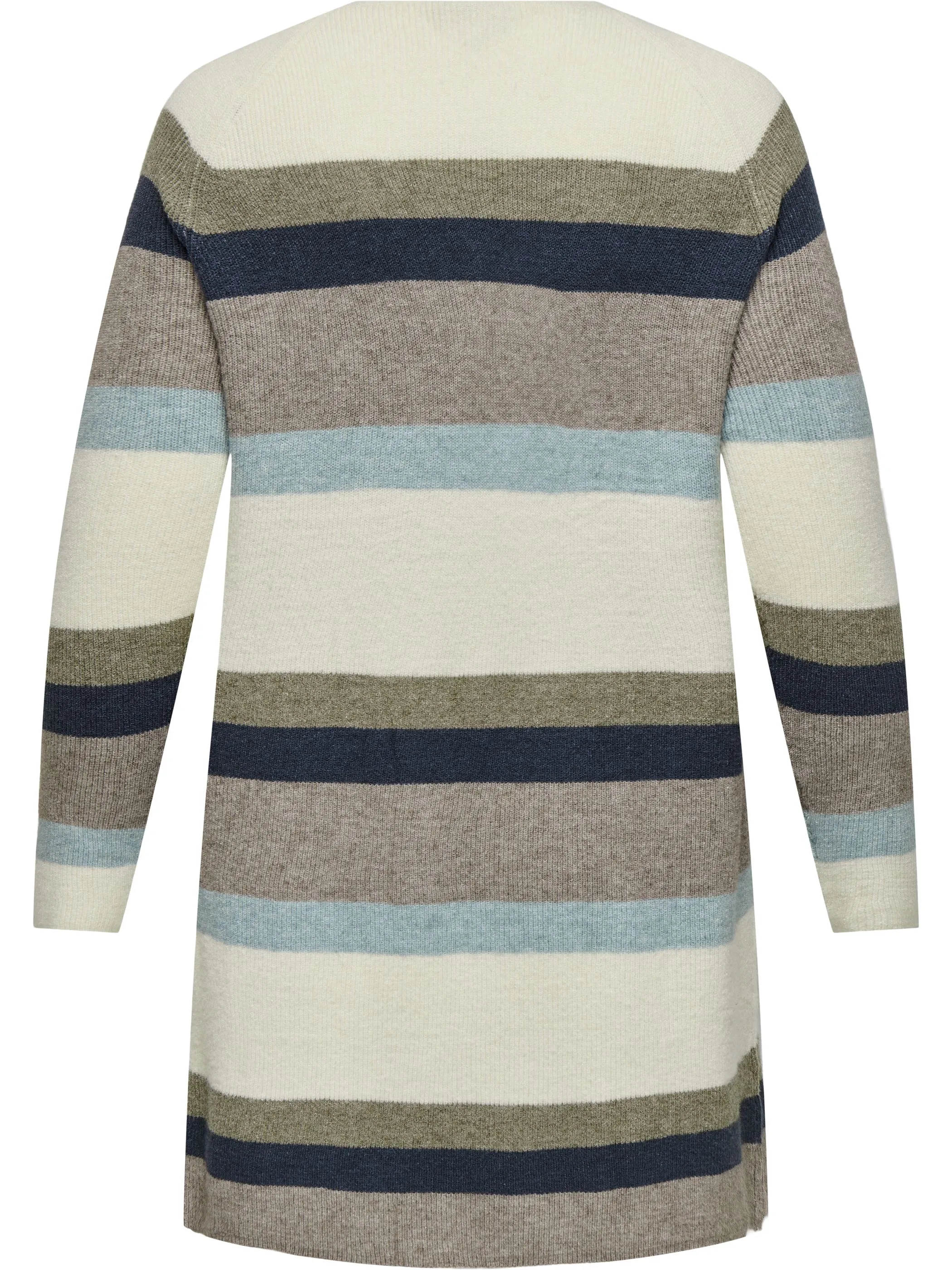 Only Carmakoma 15327460 CARATIJA L/S STRIPE C Weiß 896936 196844010 2