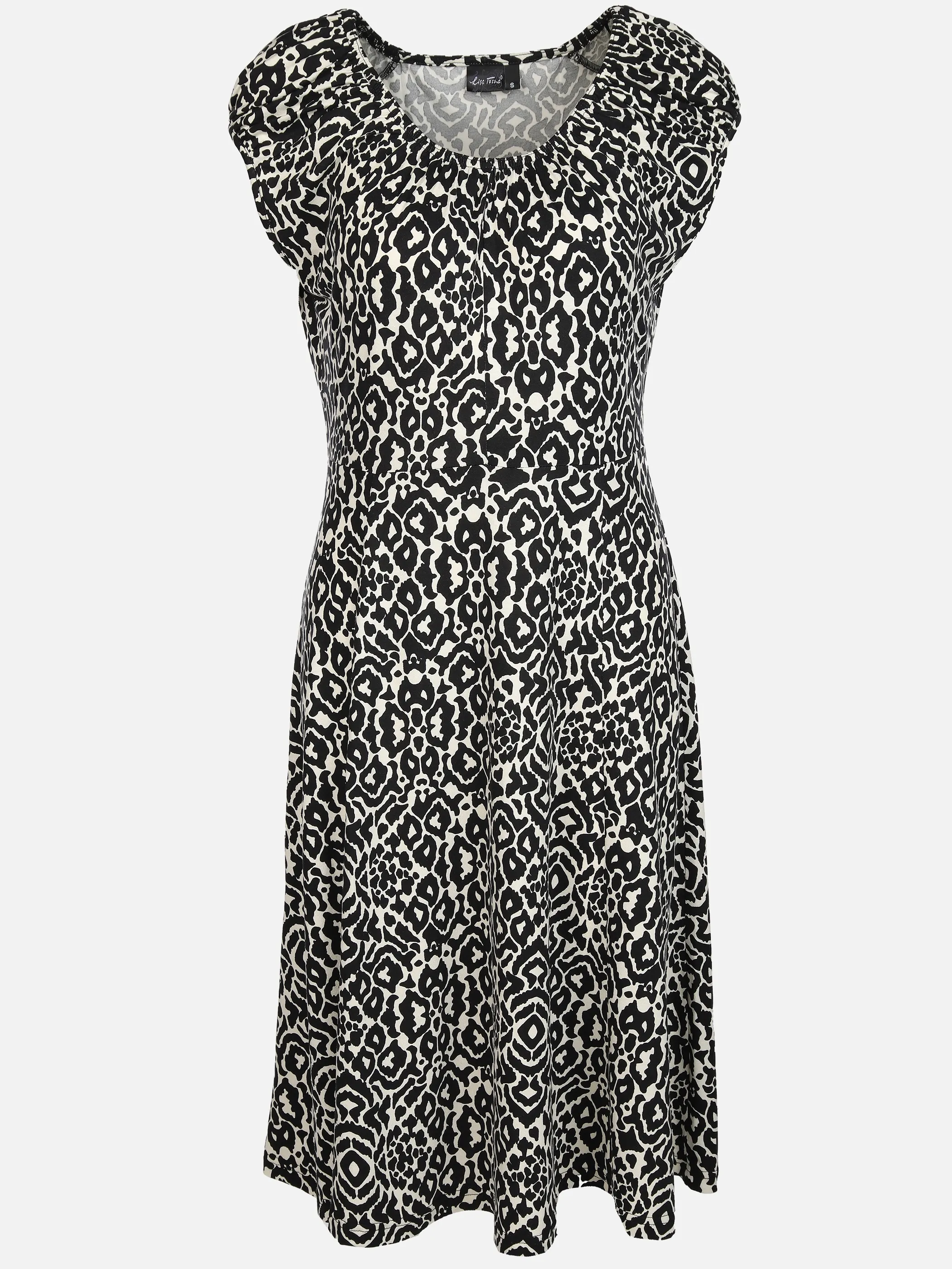 Lisa Tossa Da-Jersey-Kleid m.Alloverprint Weiß 895103 KITTSW 1 Lisa Tossa Da-Jersey-Kleid m.Alloverprint Weiß 895103 KITTSW 1