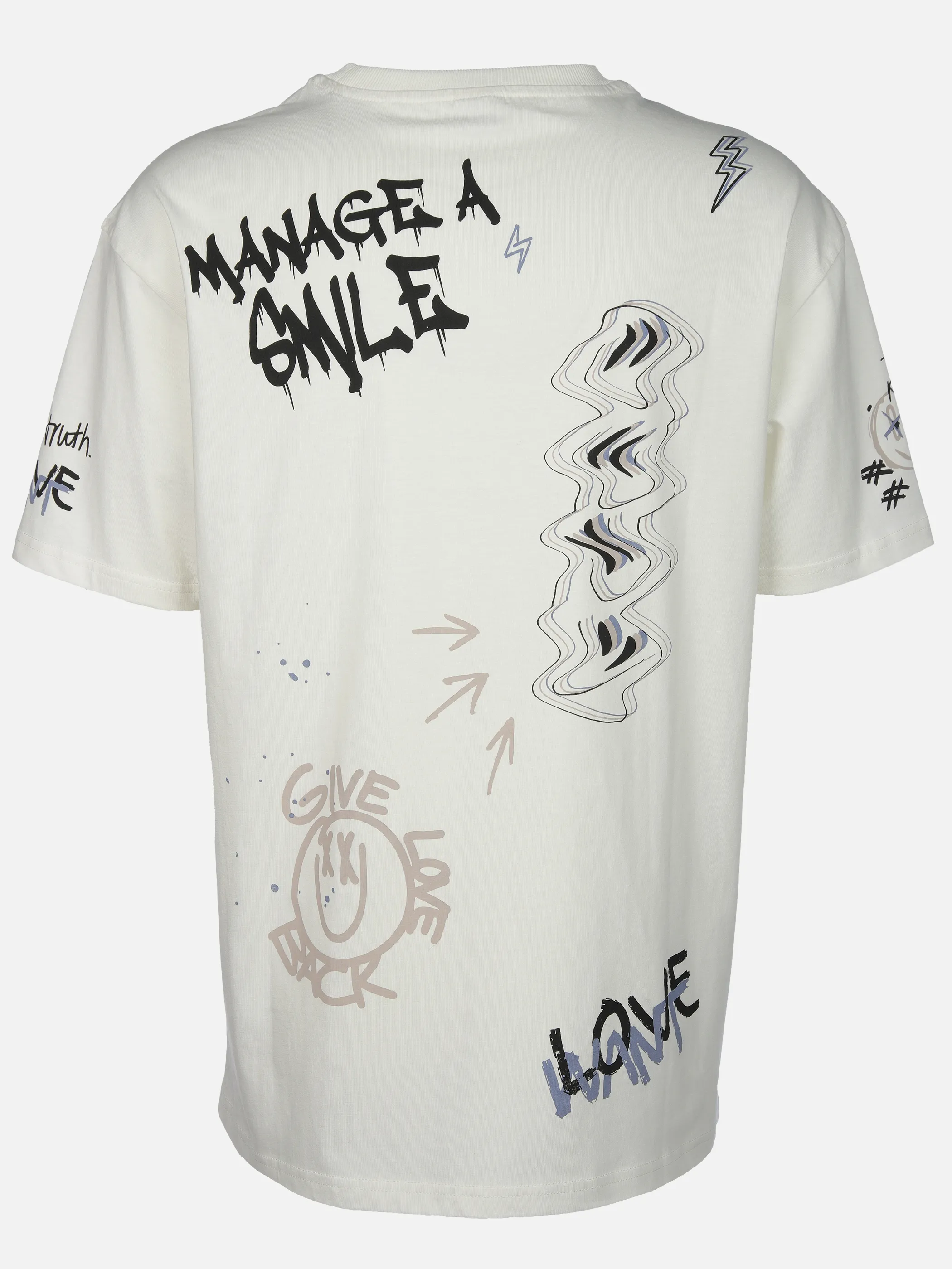 IX-O H12078M22599AAWG YF-He T-Shirt Weiß 916173 22000 2