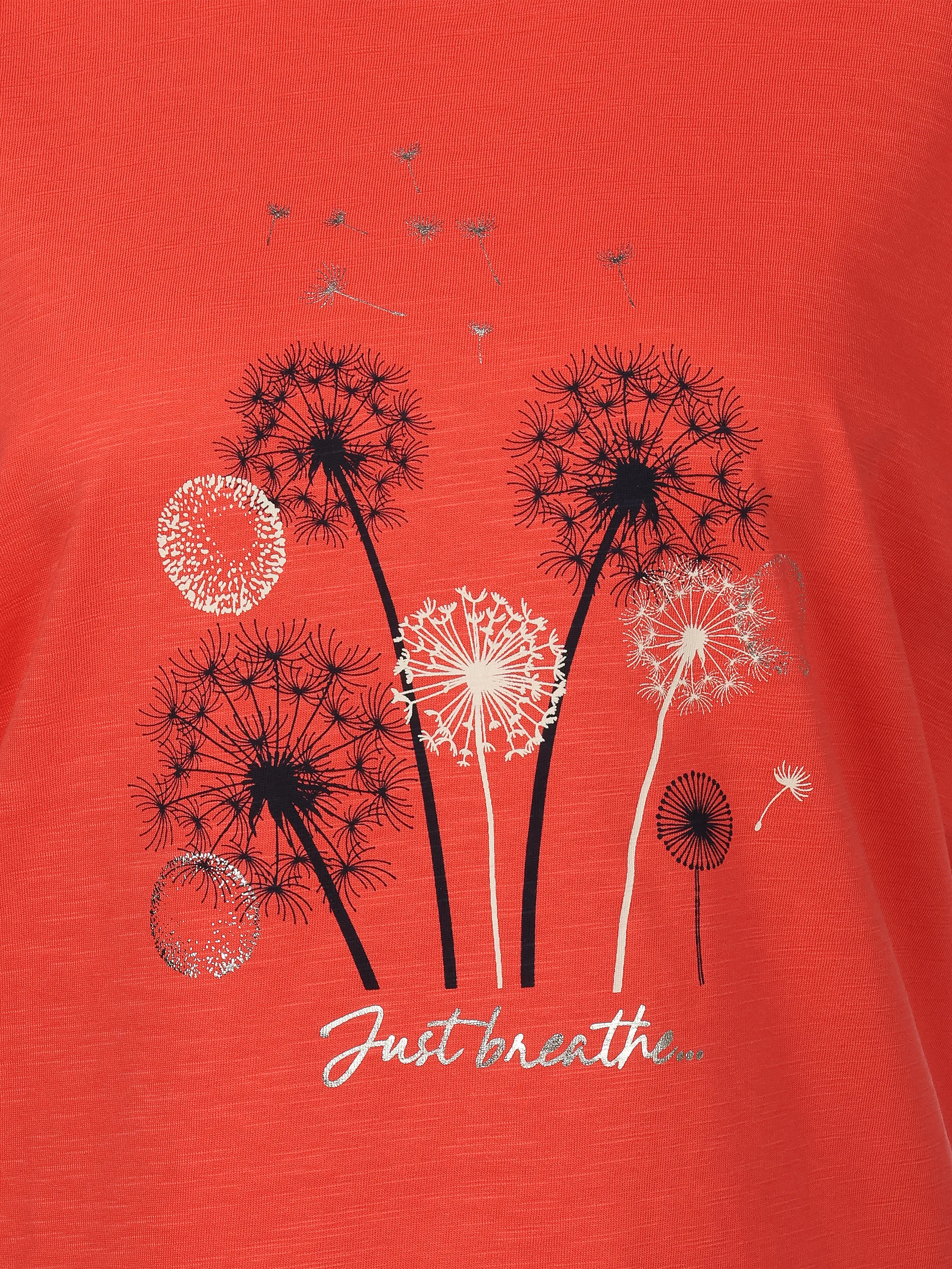 Sure Da-T-Shirt m. Frontprint Rosa 922345 ROSE 3