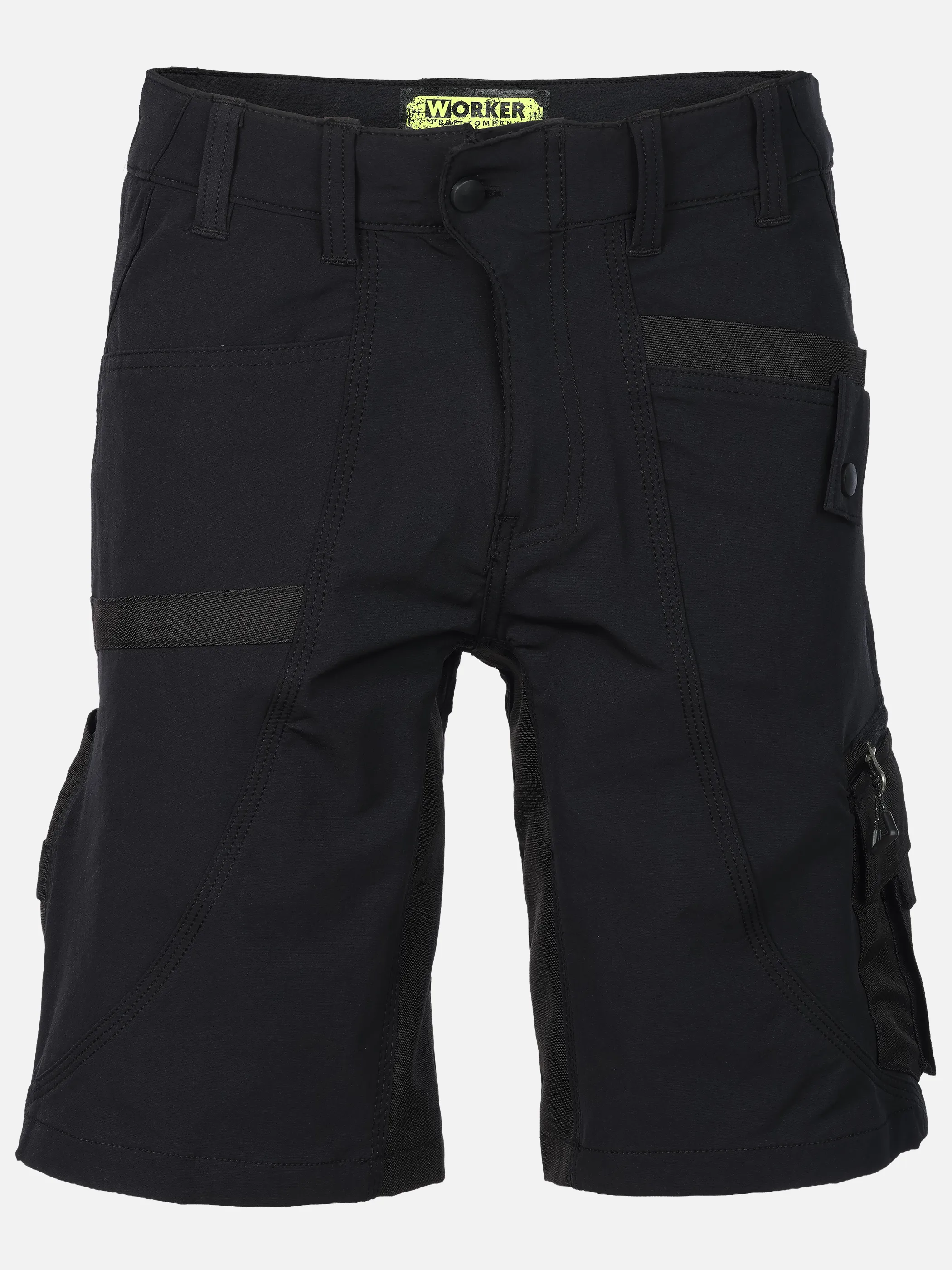 Worker He. Arbeitsshort 4-Wege Stretch Schwarz 906260 SCHWARZ 1