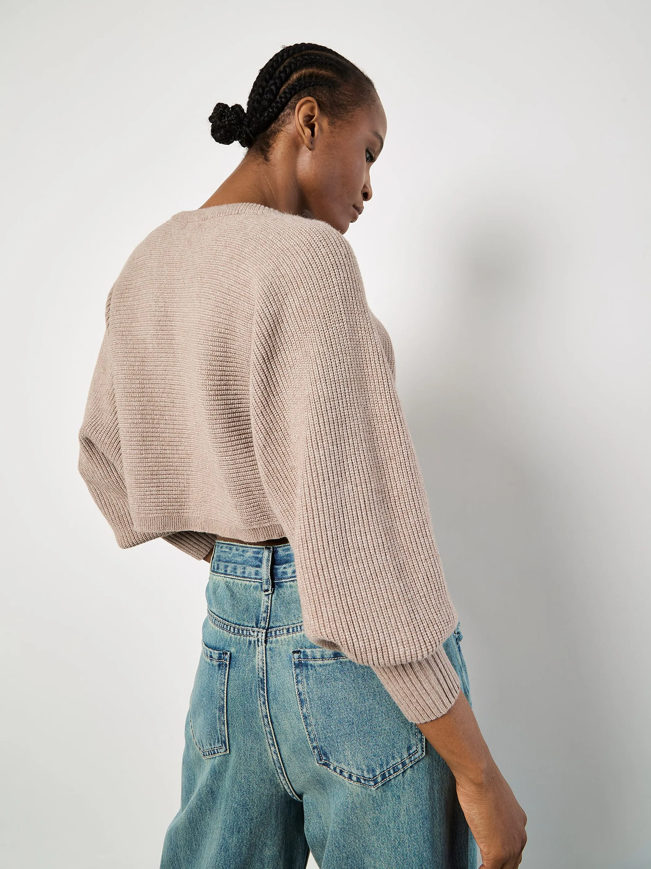 Apricot 943025 Apricot Ribbed Batwing Braun 930372 BRN 2