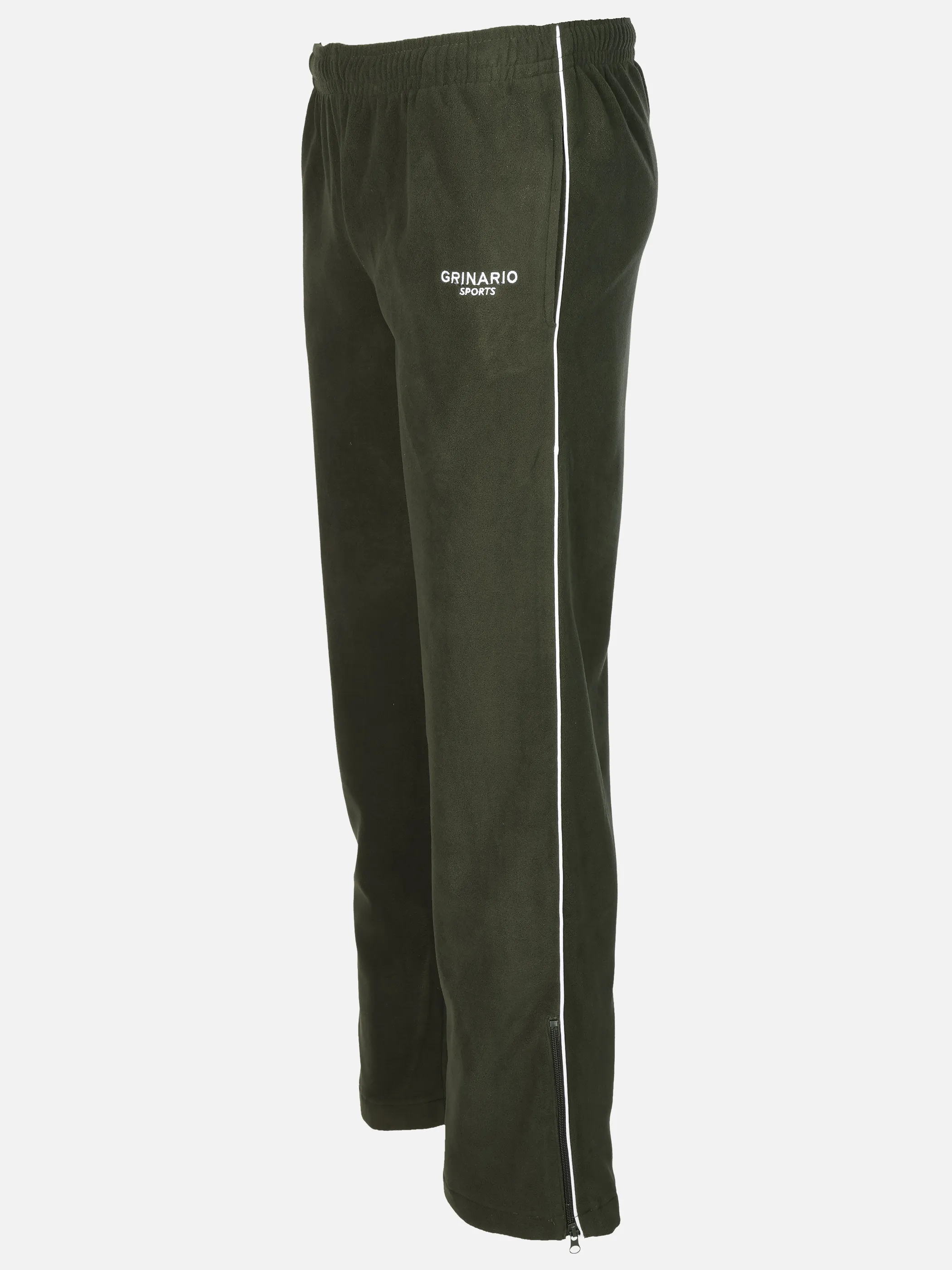 Grinario Sports He-Fleece Jogginghose, m. Paspel Grün 928196 DUFFEL BAG 3