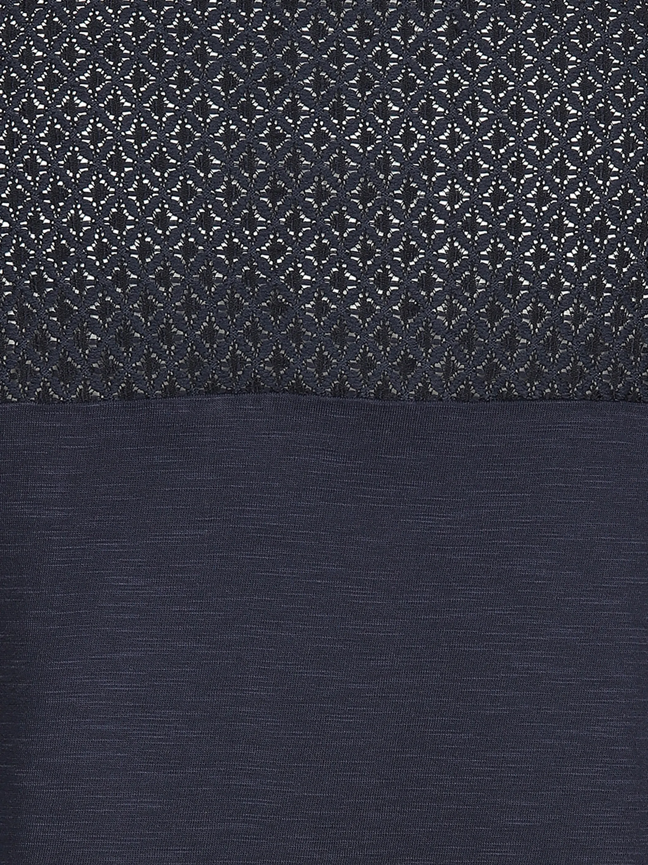 Lisa Tossa Da-T-Shirt m. Frontprint Marine 909511 NAVY 3
