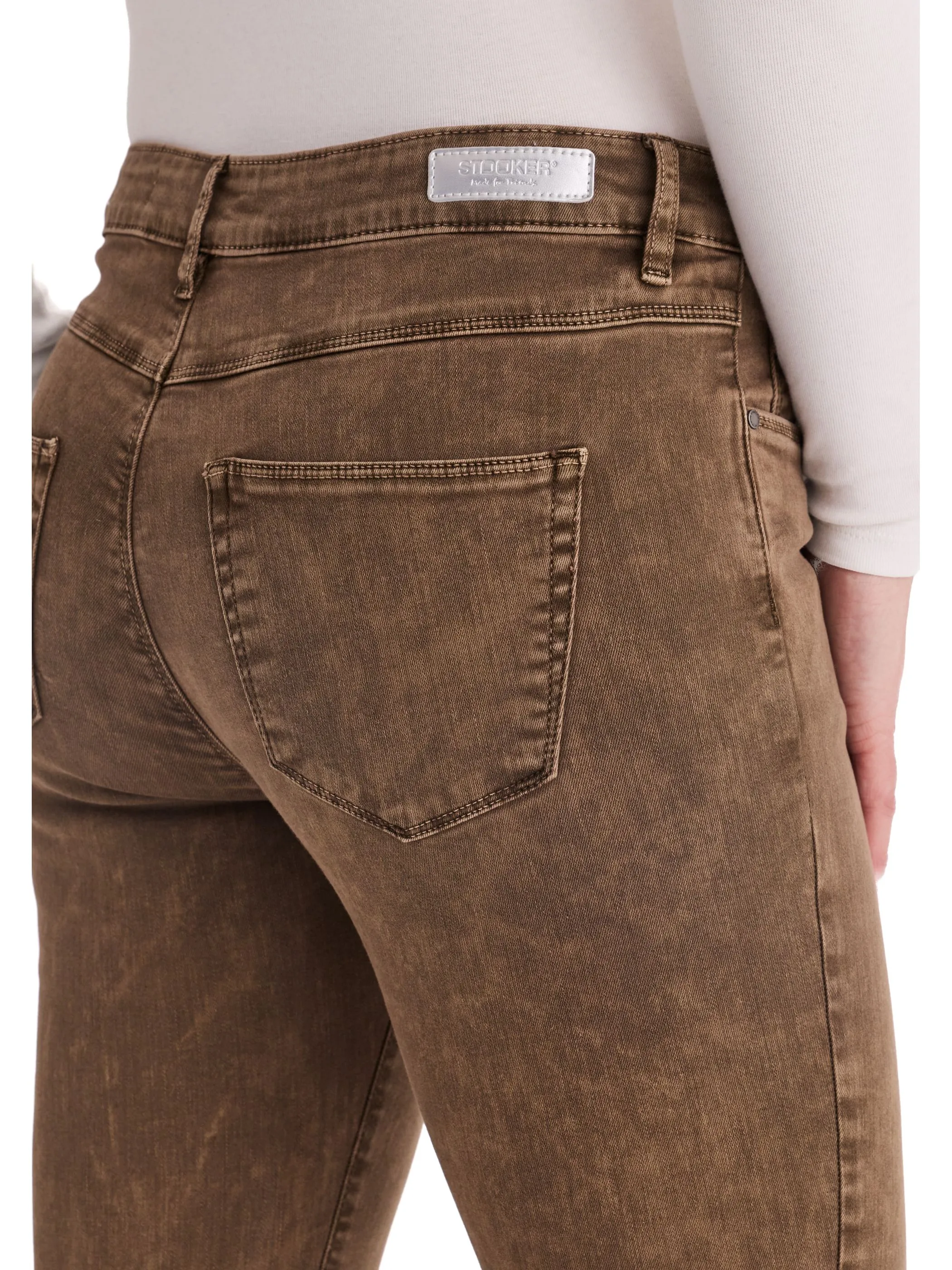 Stooker DOB 22900980007224 Da. Hosen lang, Braun 936935 7224 3