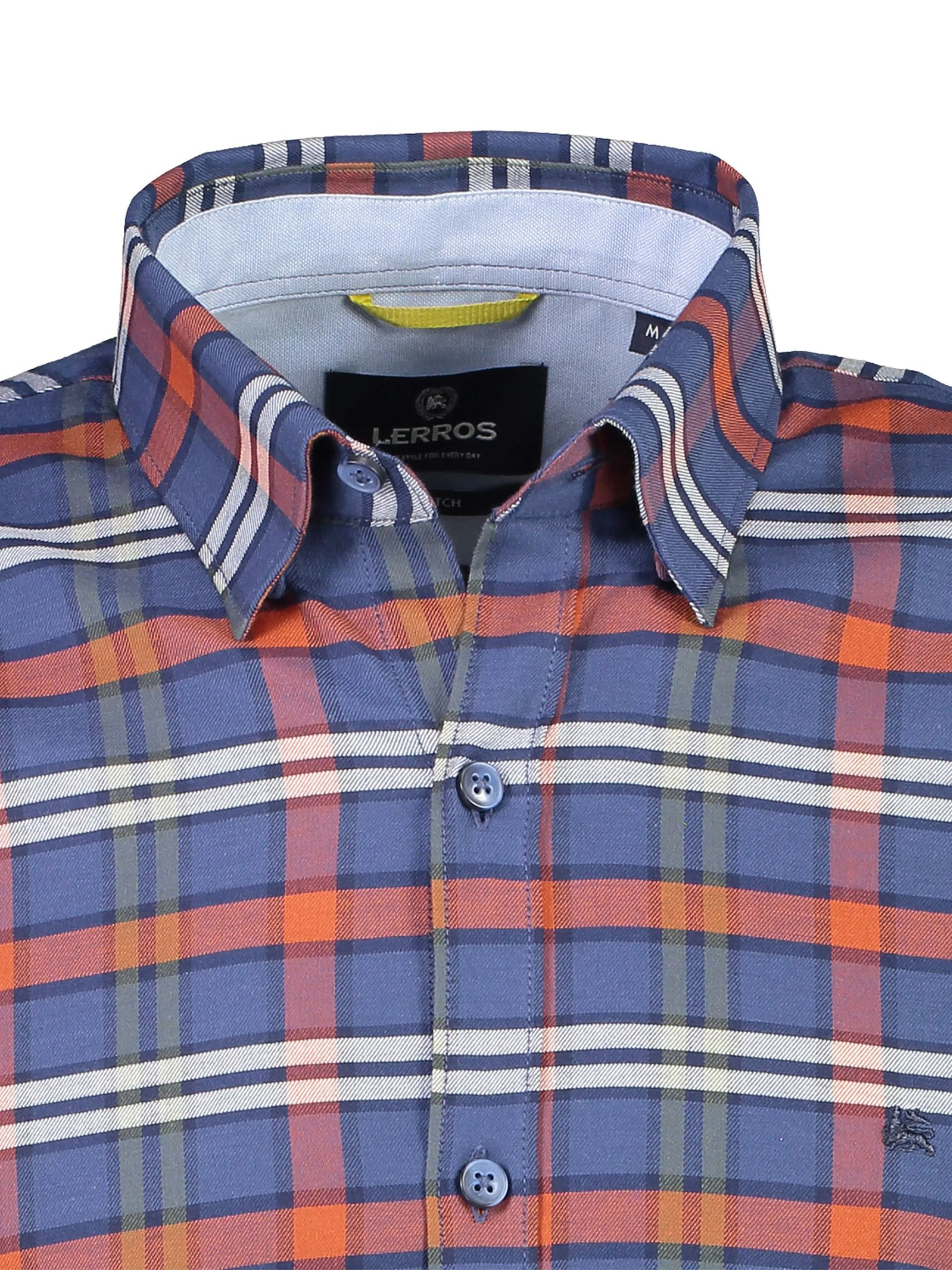 Lerros 21N1476 HEMD 1/1 ARM Blau 856906 478 3 Lerros 21N1476 HEMD 1/1 ARM Blau 856906 478 3