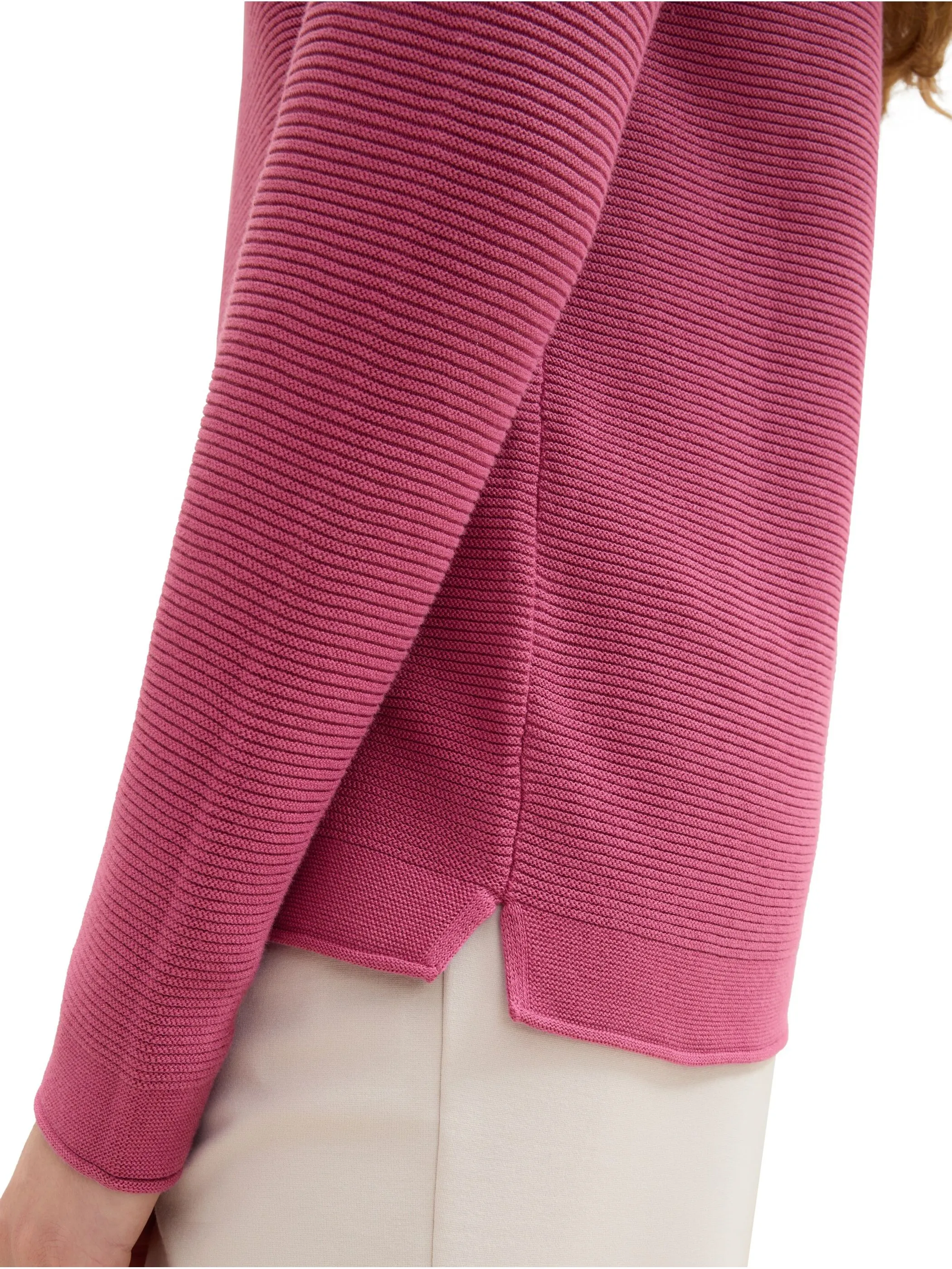 Tom Tailor 1016350 NOS sweater new ottoma Pink 827729 16348 3