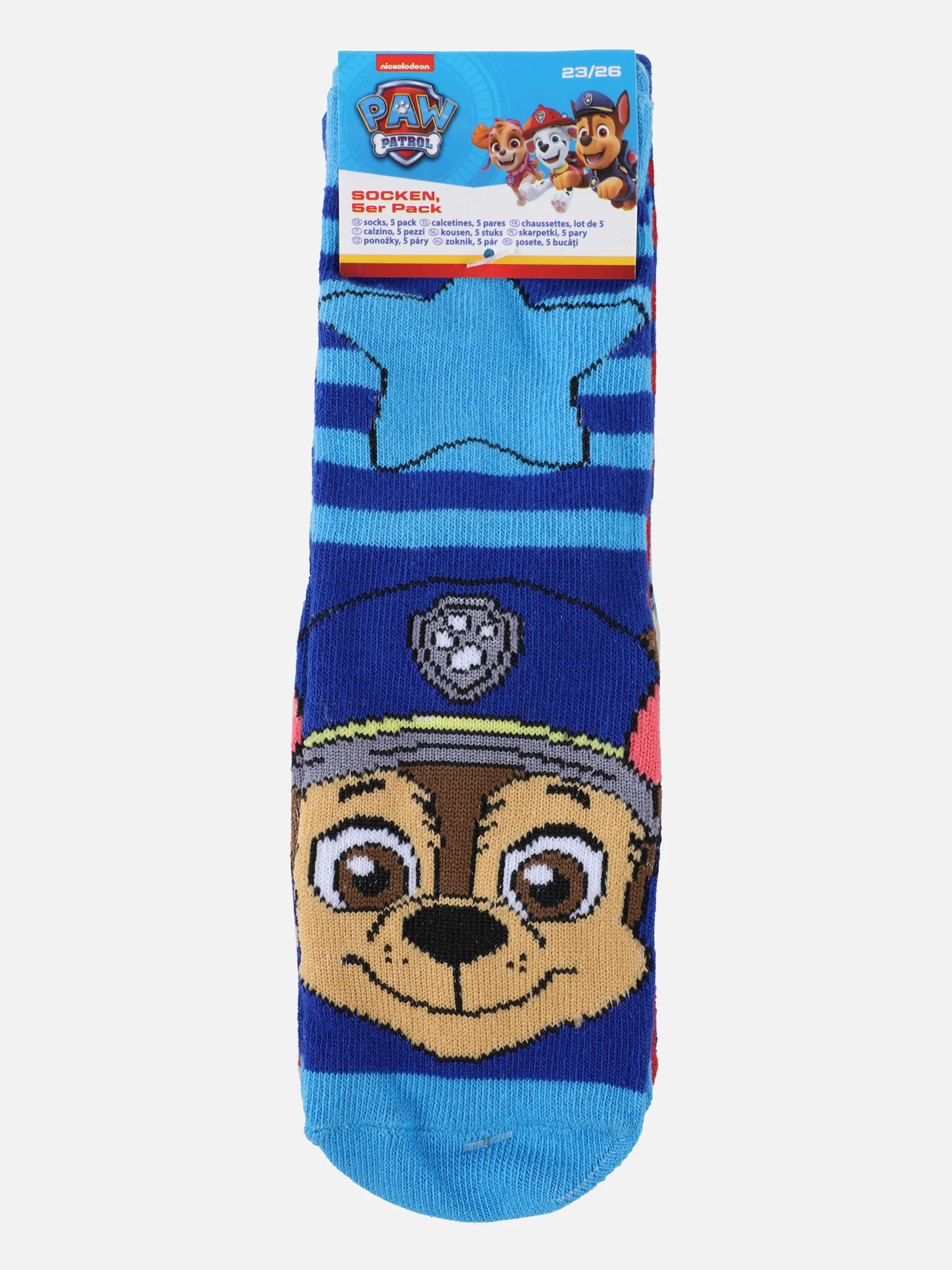 PAW Patrol Kn. Socken 5er Pack Paw Patrol Blau 880886 BLAU 3 PAW Patrol Kn. Socken 5er Pack Paw Patrol Blau 880886 BLAU 3