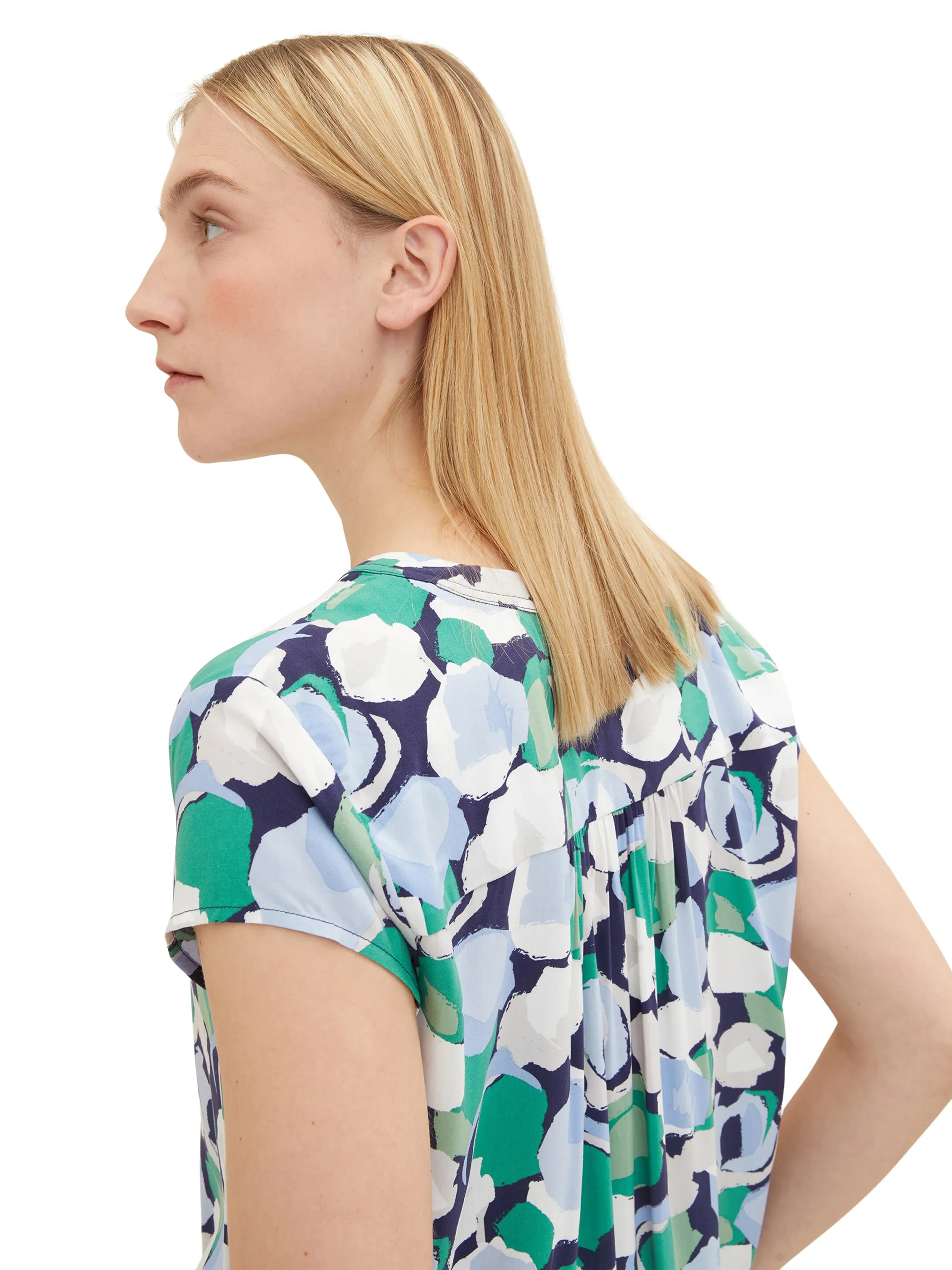 Tom Tailor 1035245 NOS blouse printed Grün 874837 31572 3