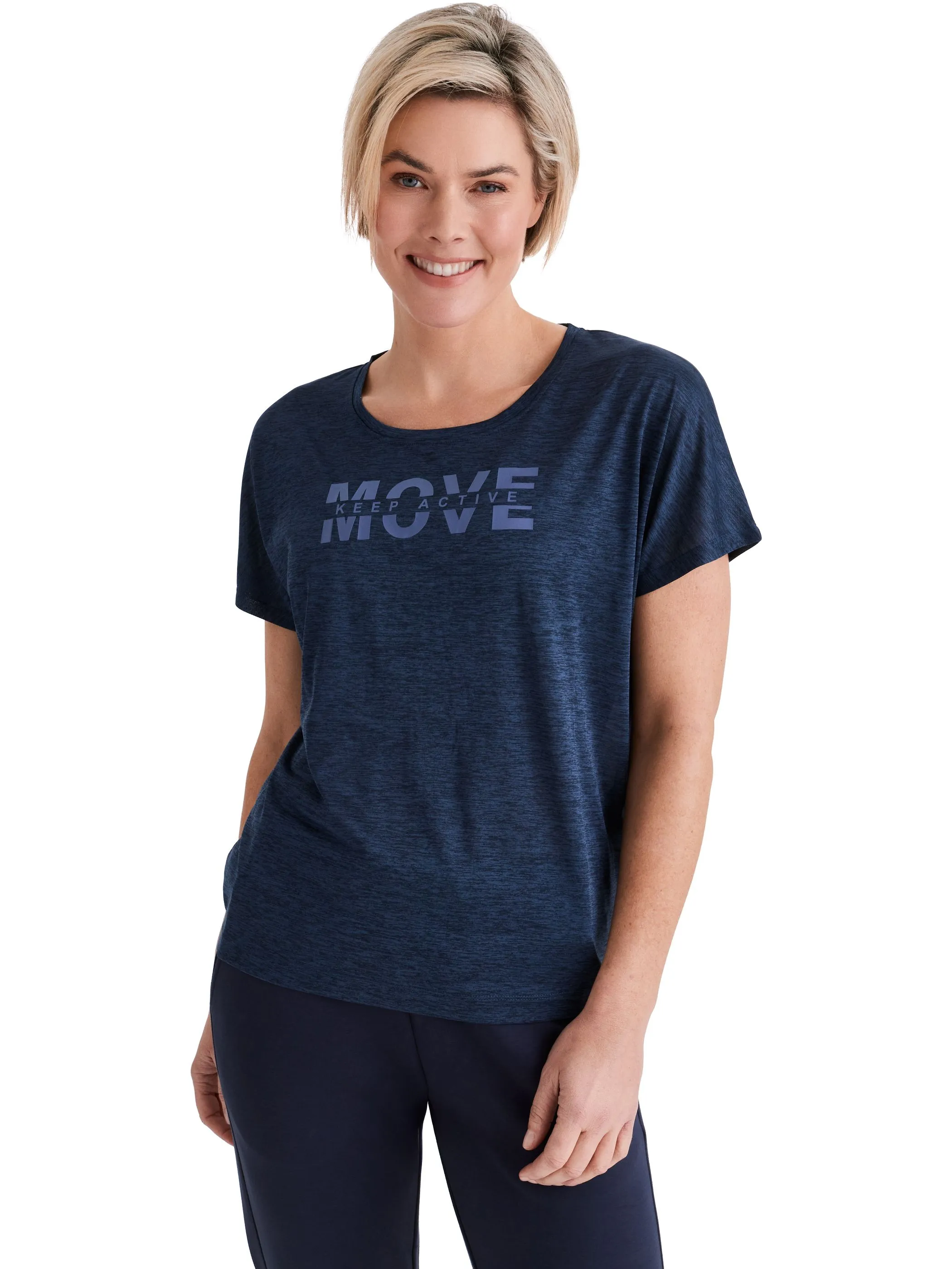 Stooker Athletic 23130060004713 Da-T-Shirt CARLY Marine 928306 4713 1