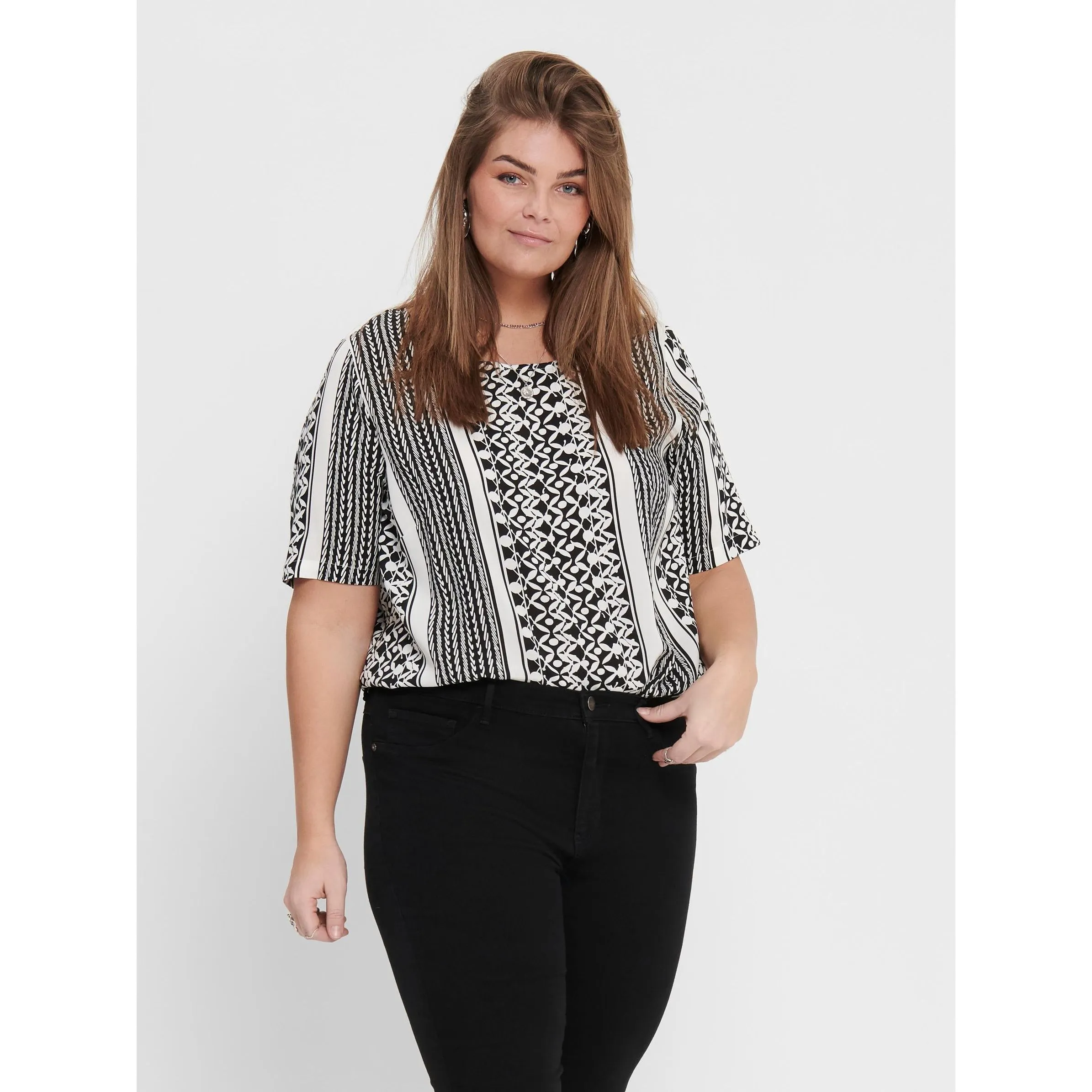 Only Carmakoma 15206071 CARMARRAKESH SS TOP A Schwarz 837501 177911001 3 Only Carmakoma 15206071 CARMARRAKESH SS TOP A Schwarz 837501 177911001 3