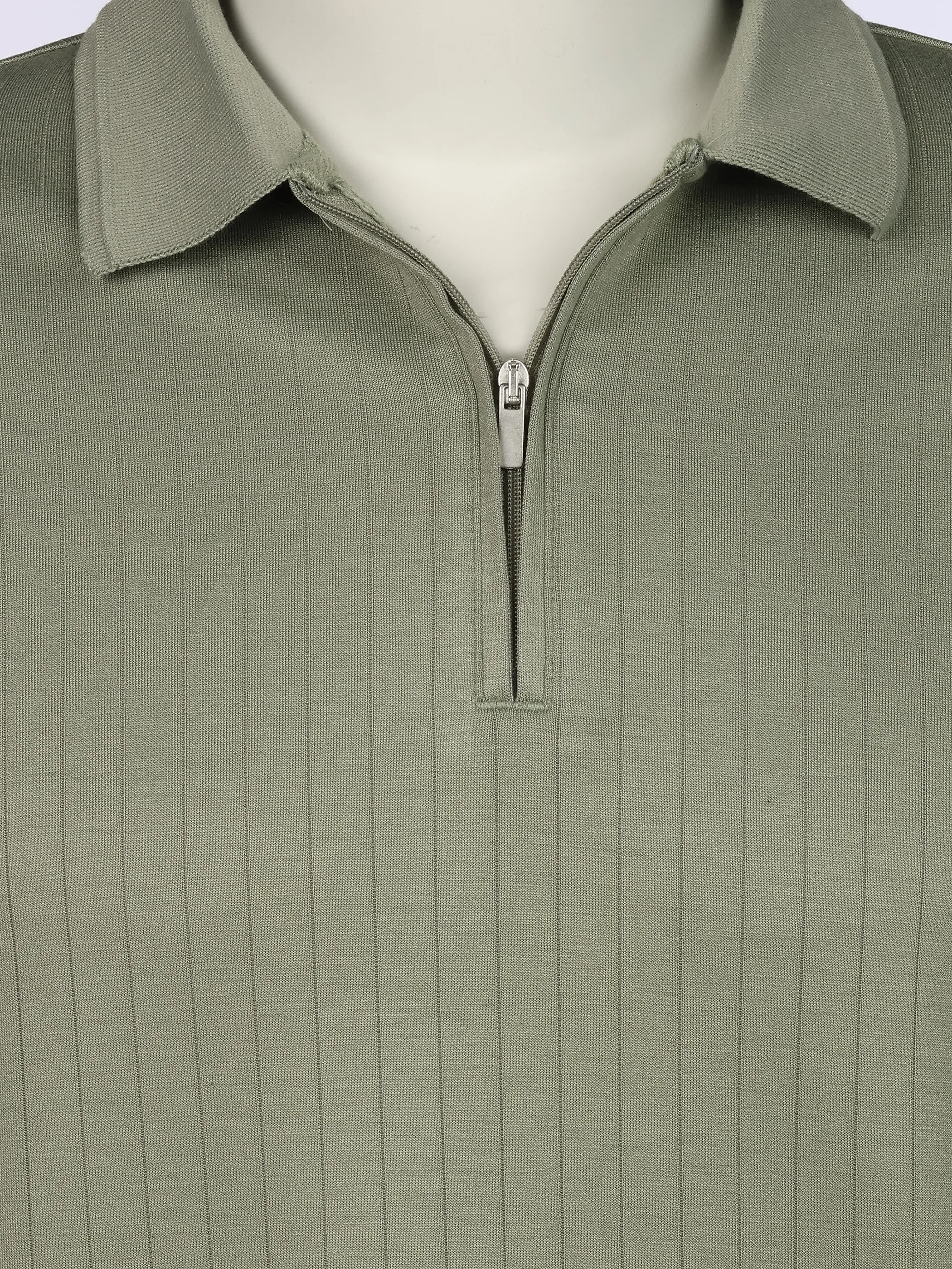 Jim Spencer He. Poloshirt 1/2 Arm dropneedle Grün 928820 MINT 3