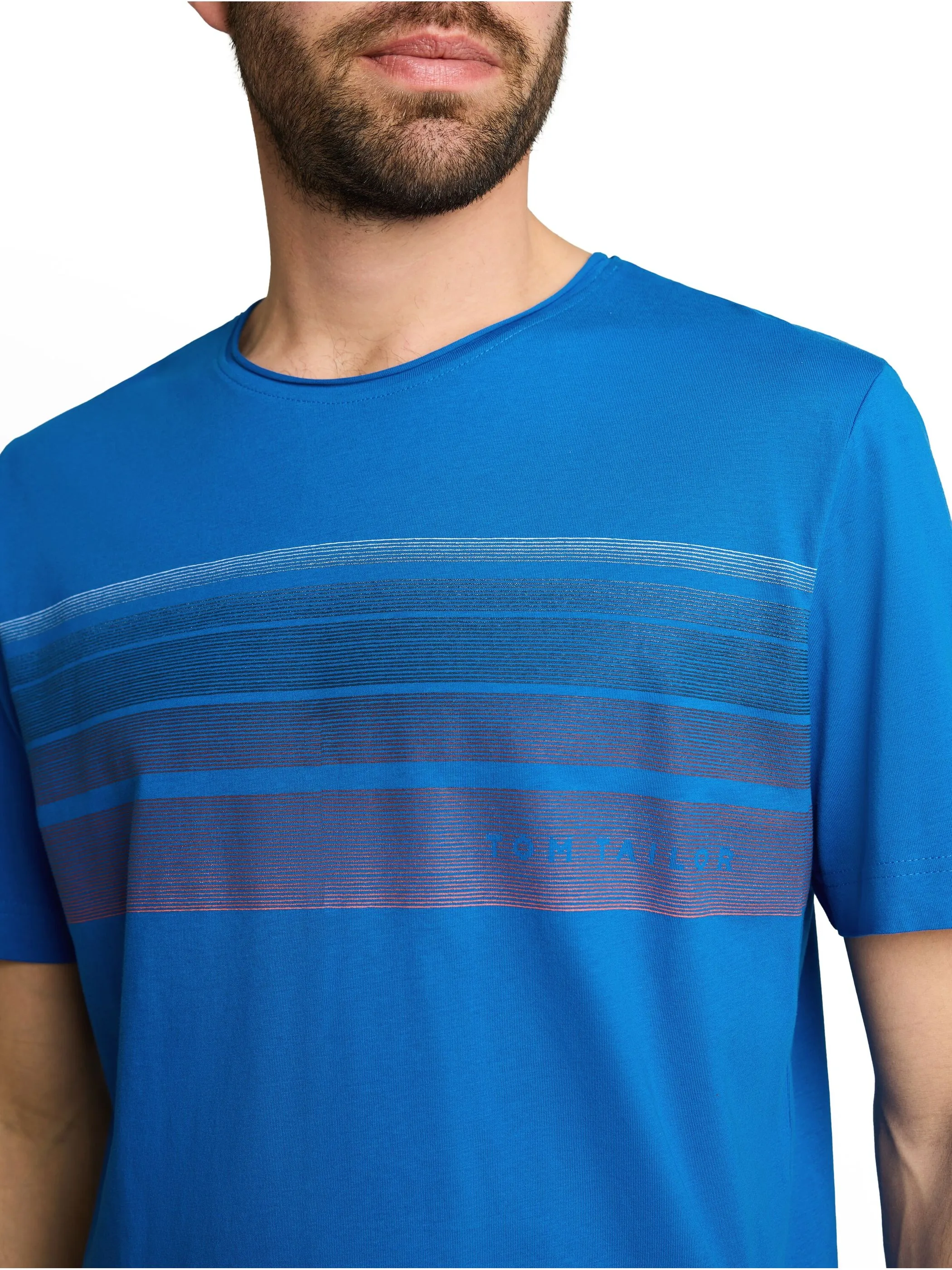 Tom Tailor 1052133 printed t-shirt Blau 926464 40139 3