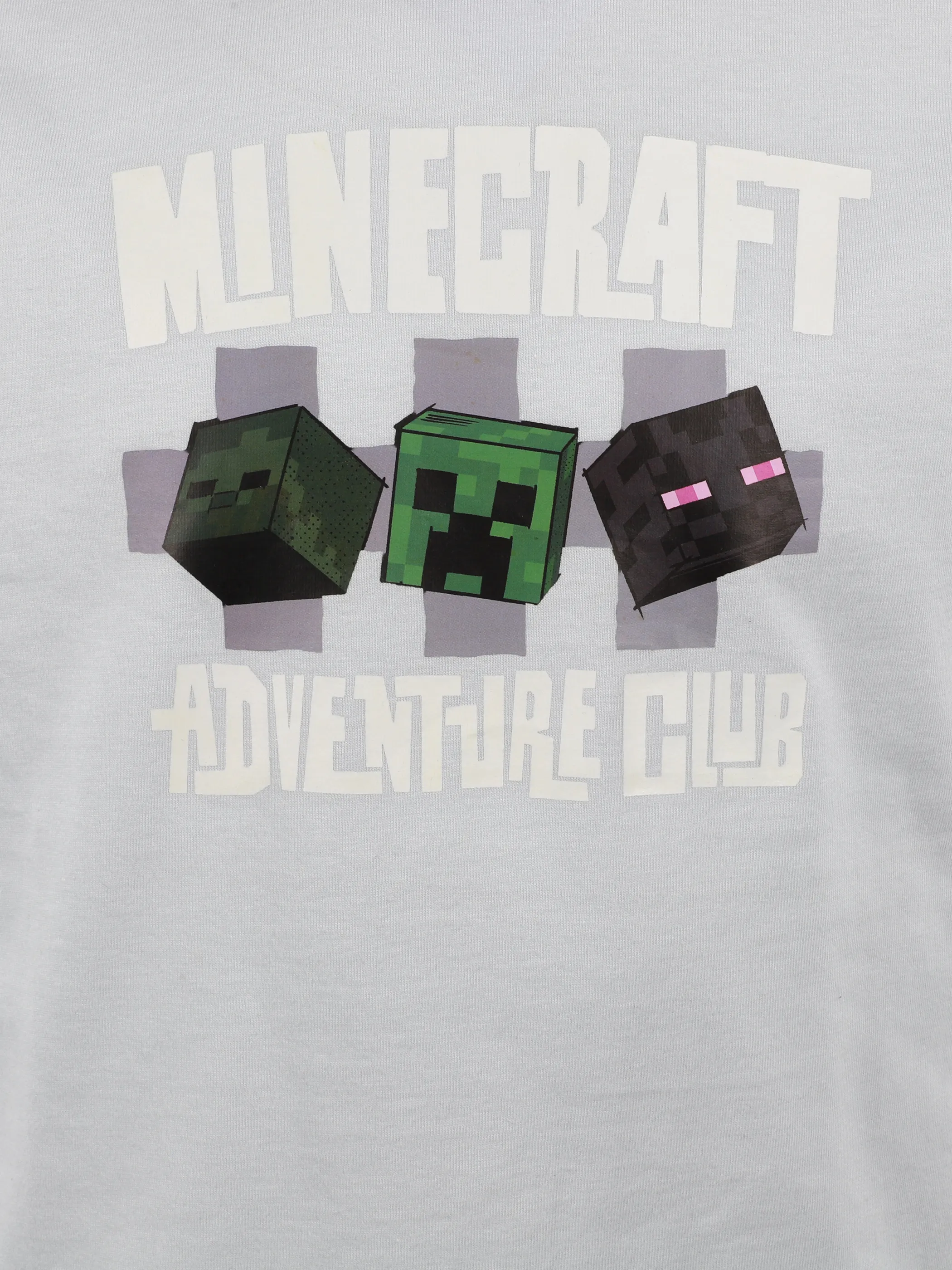 Minecraft TB Minecraft T-SHirt mit FP +BP in hellblau Blau 923561 HELLBLAU 3