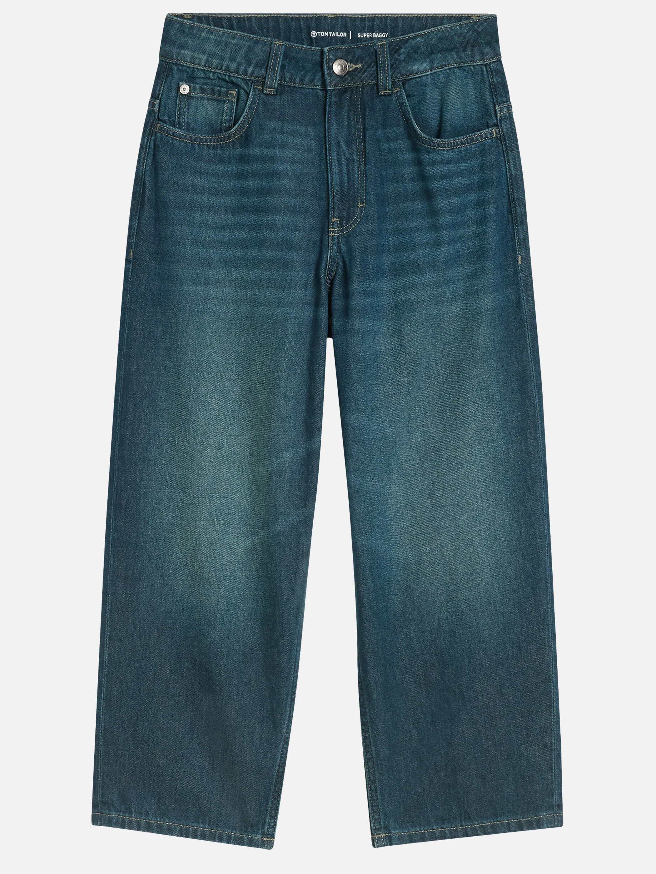 Tom Tailor 1052858 super baggy denim Grün 934516 10183 1